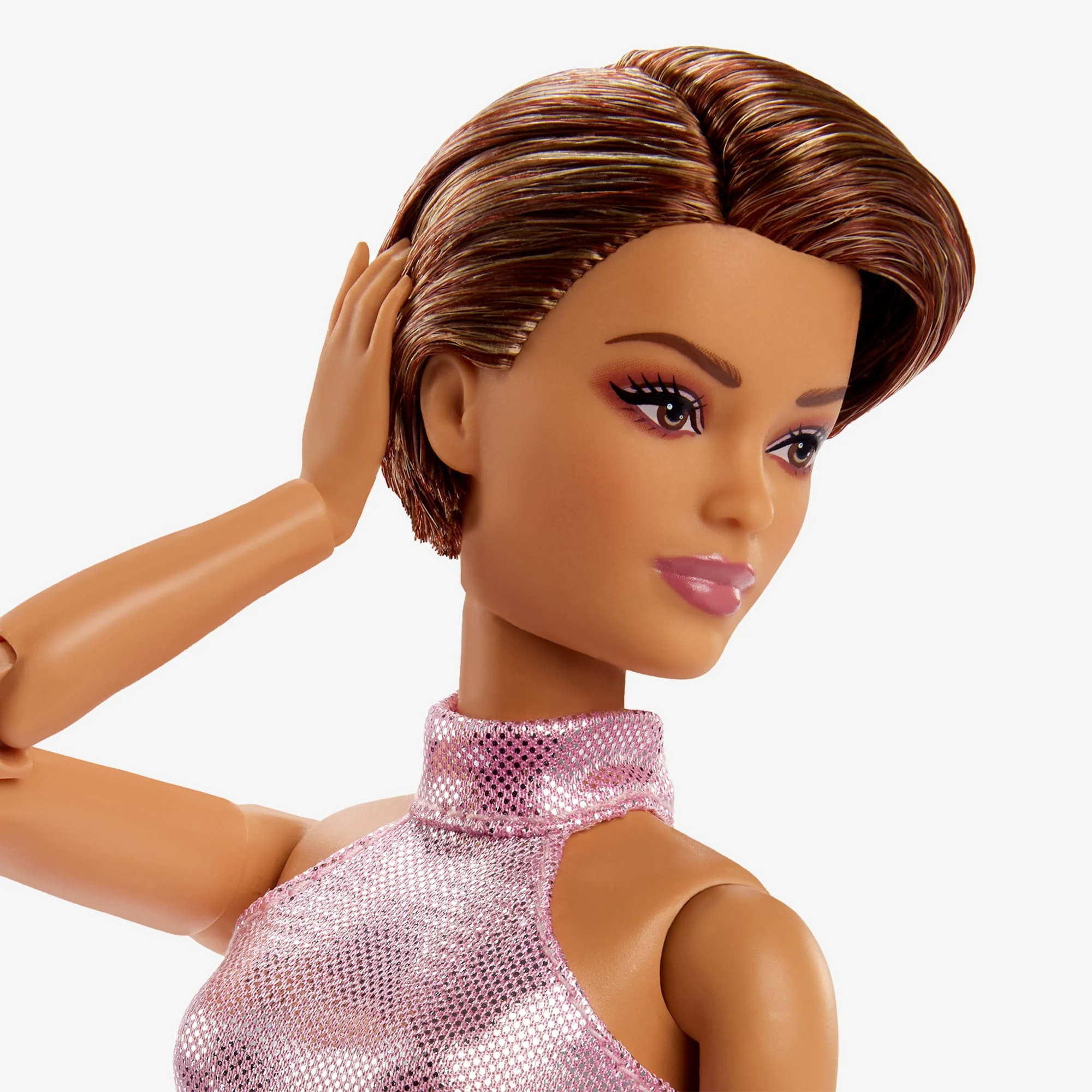 Mattel Creations Barbie Looks Doll #22 (Petite, Short Auburn Hair)