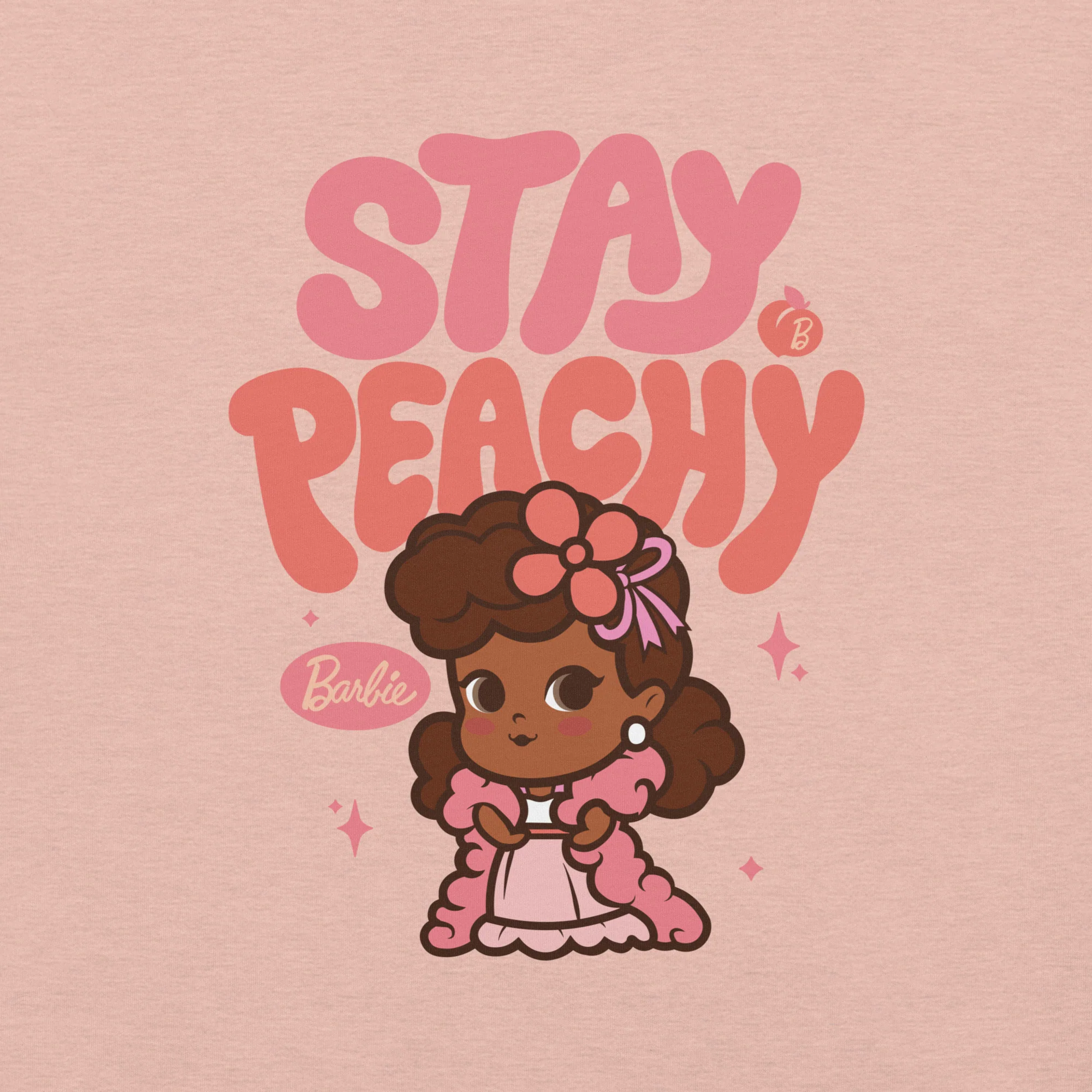 Mattel Creations Barbie Stay Peachy Cutie Peach T-Shirt