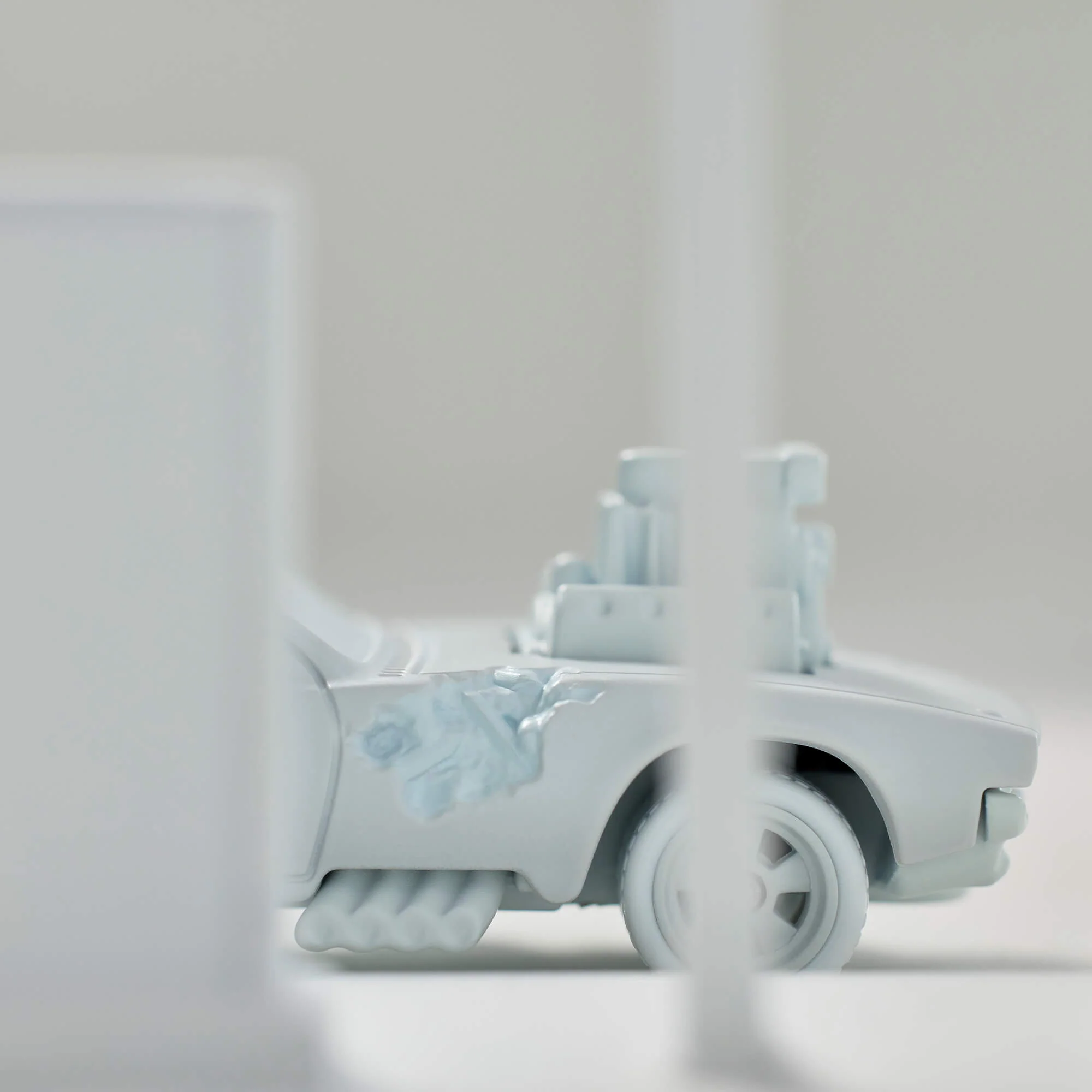 Mattel Creations Hot Wheels x Daniel Arsham Eroded Rodger Dodger