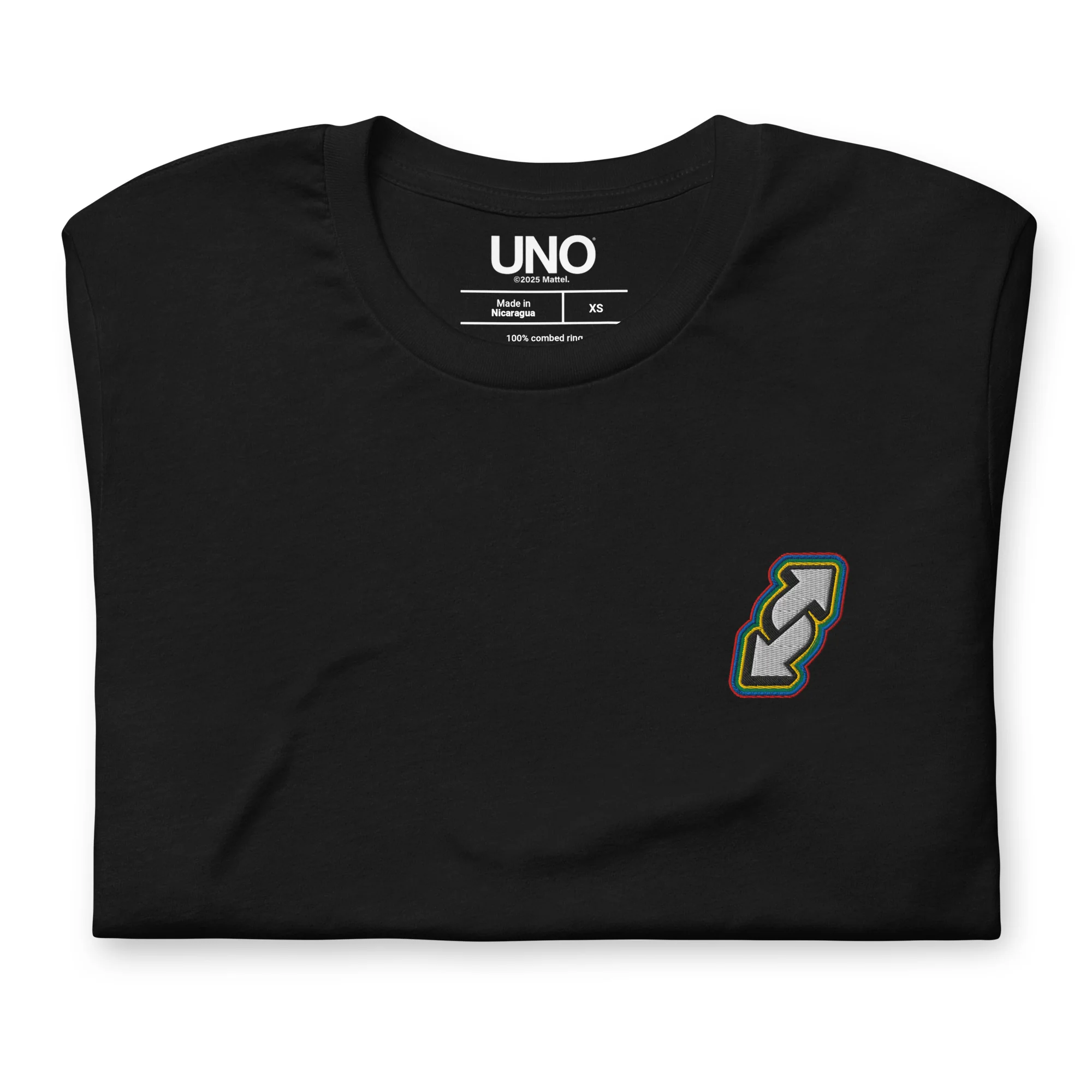 Mattel Creations UNO Social Club Black T-Shirt