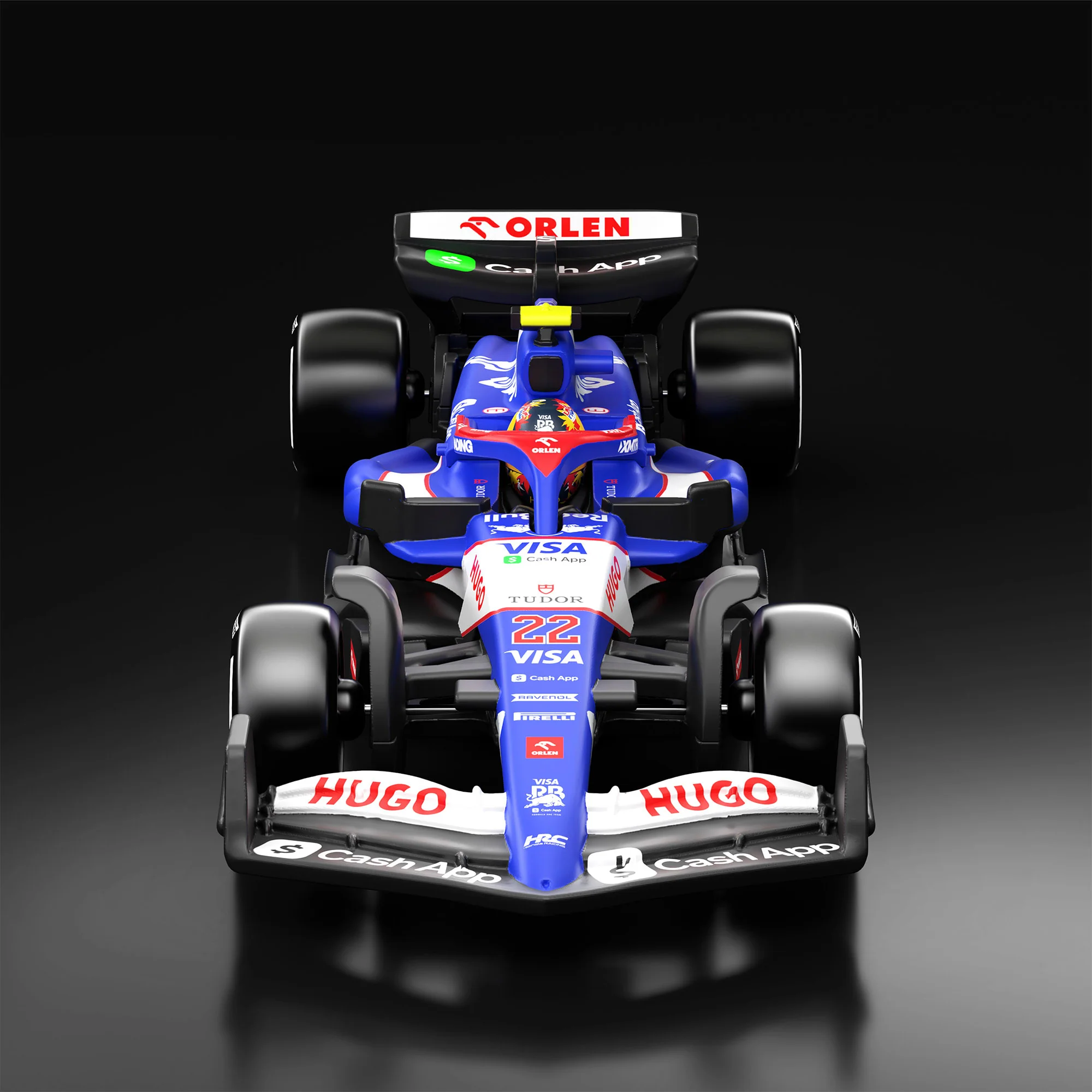 Mattel Creations Hot Wheels F1 Series: Visa Cash App RB Formula One Team VCARB 01 Car #22