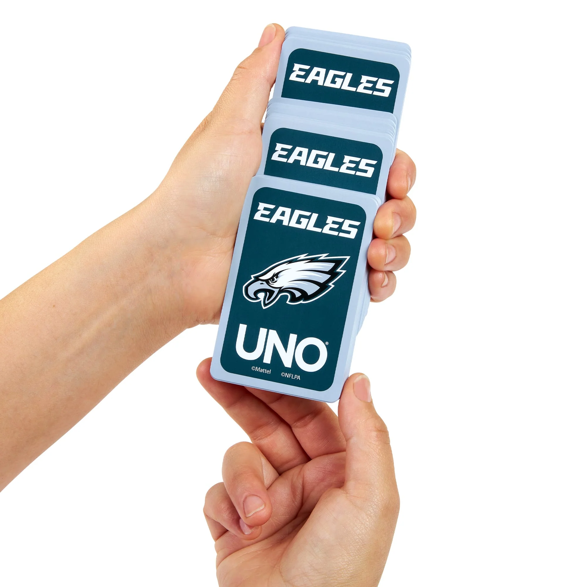 Mattel Creations UNO Fandom NFL Philadelphia Eagles Game Deck