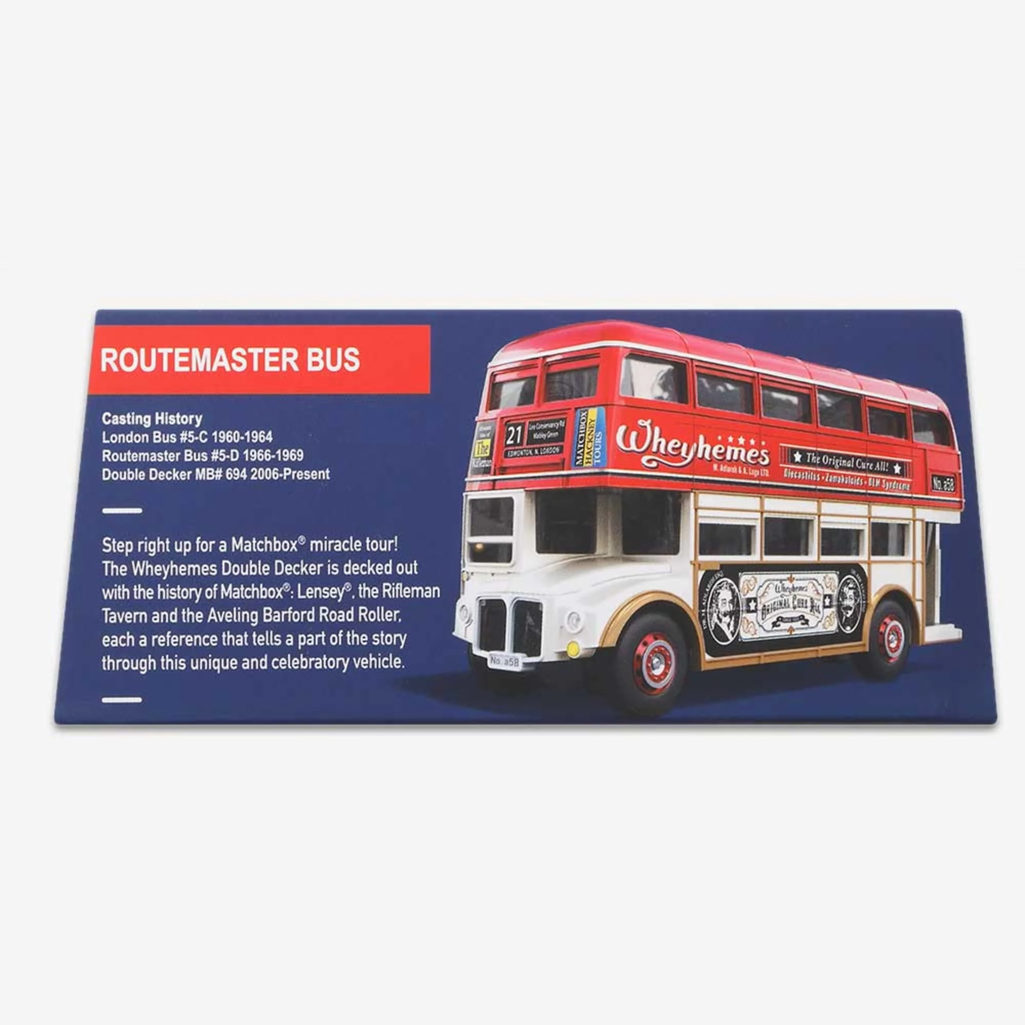 Mattel Creations Matchbox Routemaster Bus
