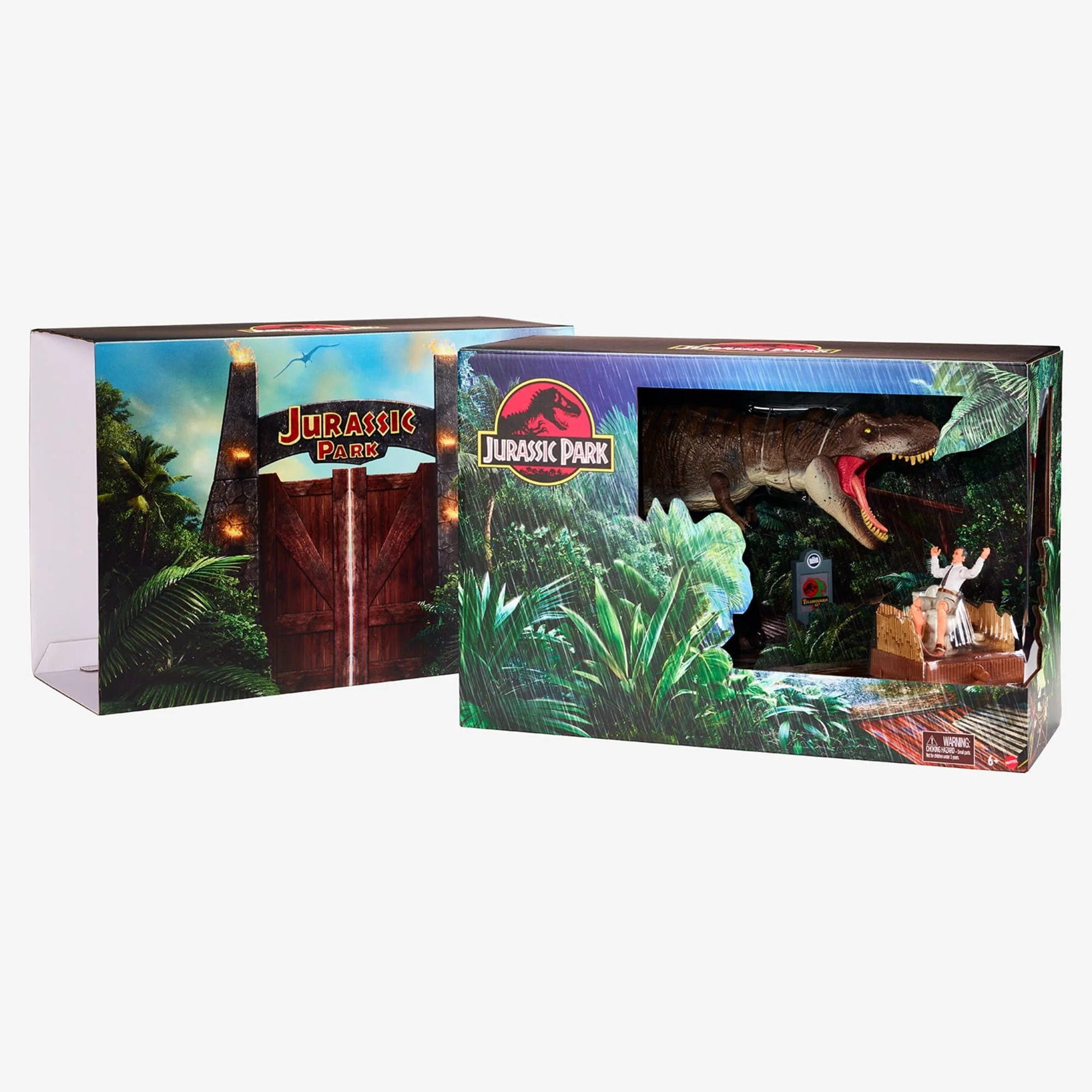 Mattel Creations Jurassic World Hammond Collection Outhouse Chaos Set