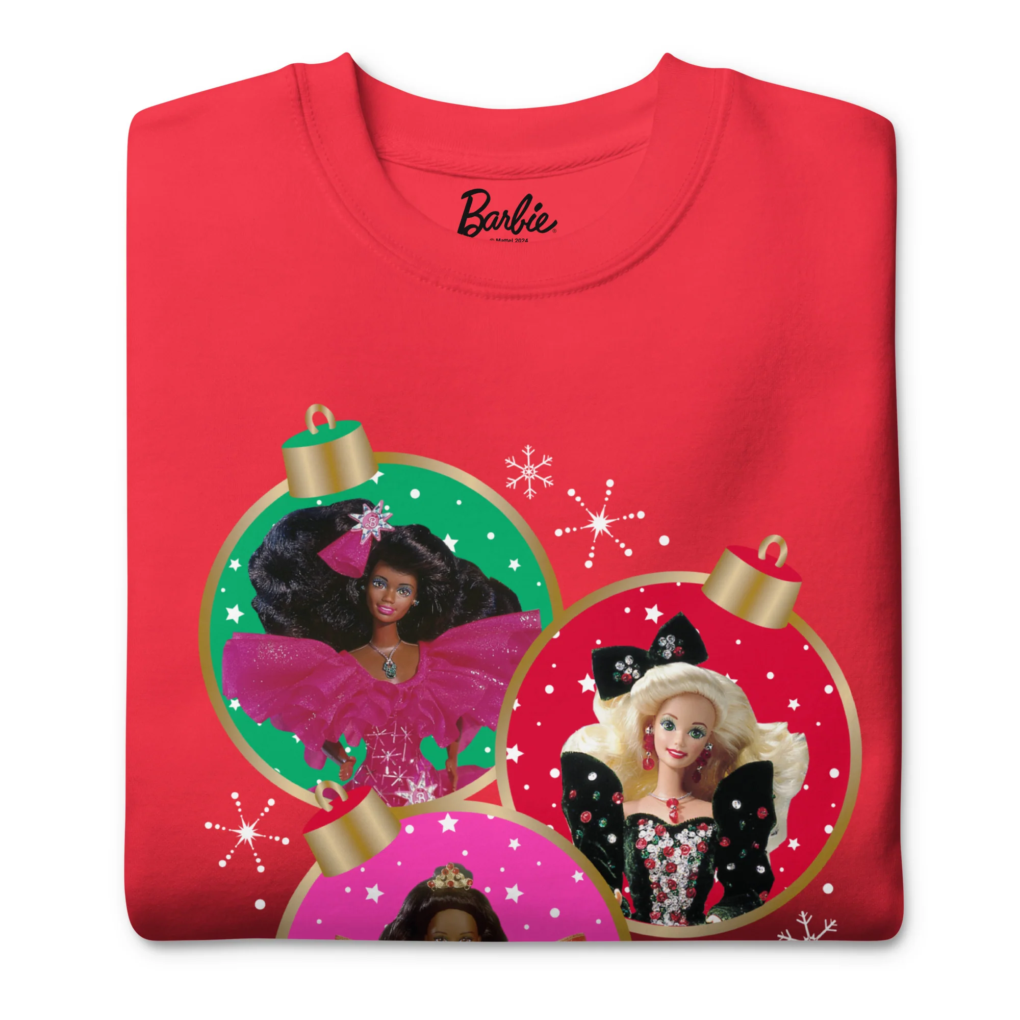 Mattel Creations Barbie Vintage Ornaments Sweatshirt