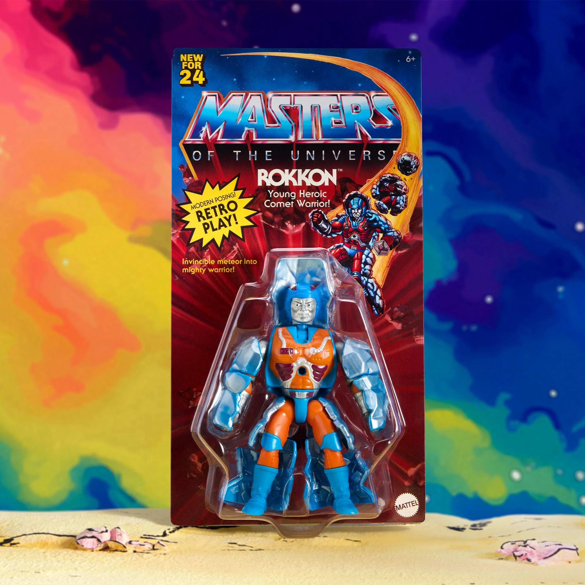 Mattel Creations MOTU Origins Rokkon Figure