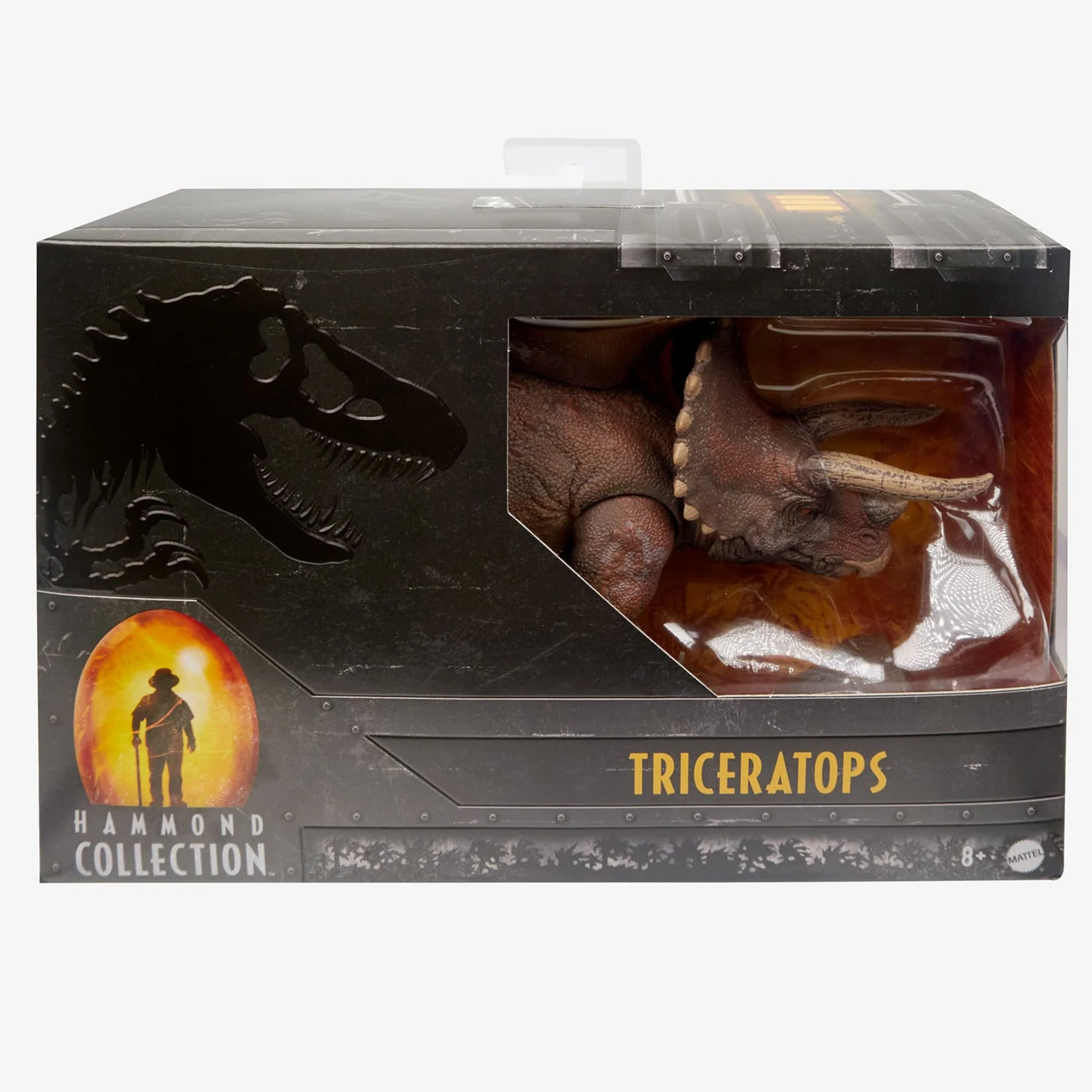 Mattel Creations Jurassic World Hammond Collection Triceratops Figure