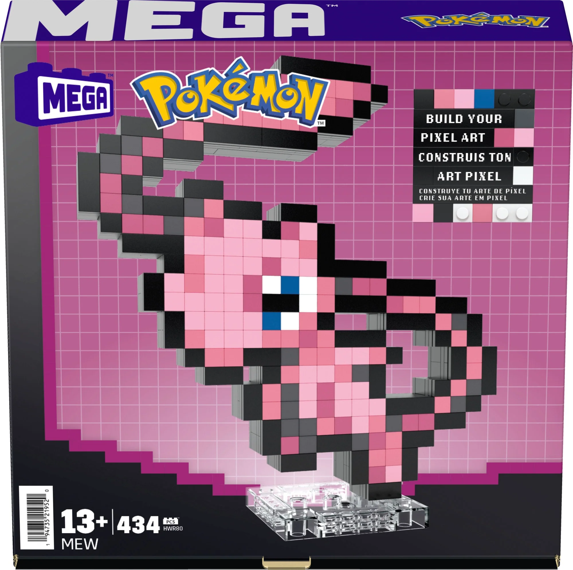 Mattel Creations MEGA Pokémon Mew Building Set