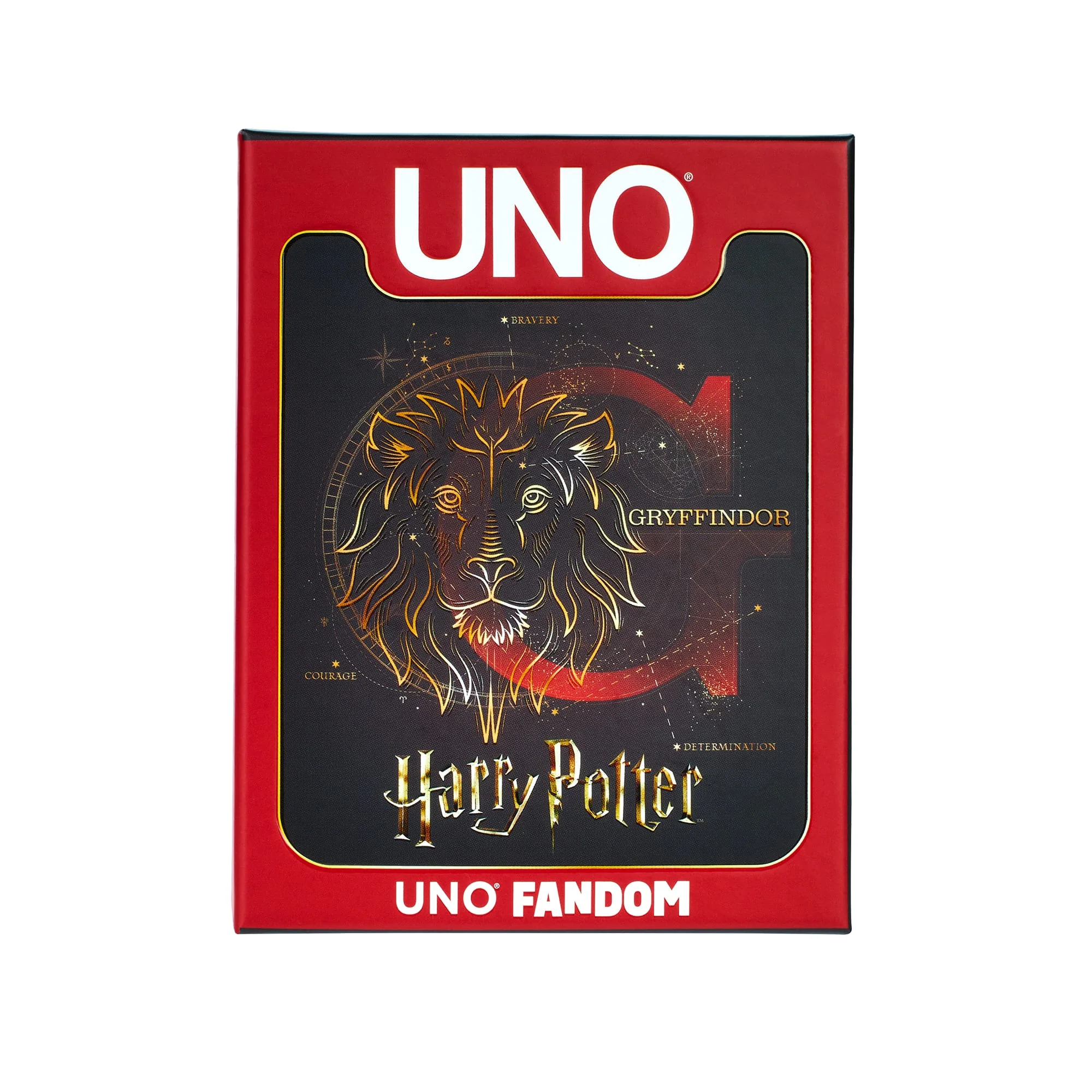 Mattel Creations UNO Fandom Harry Potter Gryffindor Game Deck