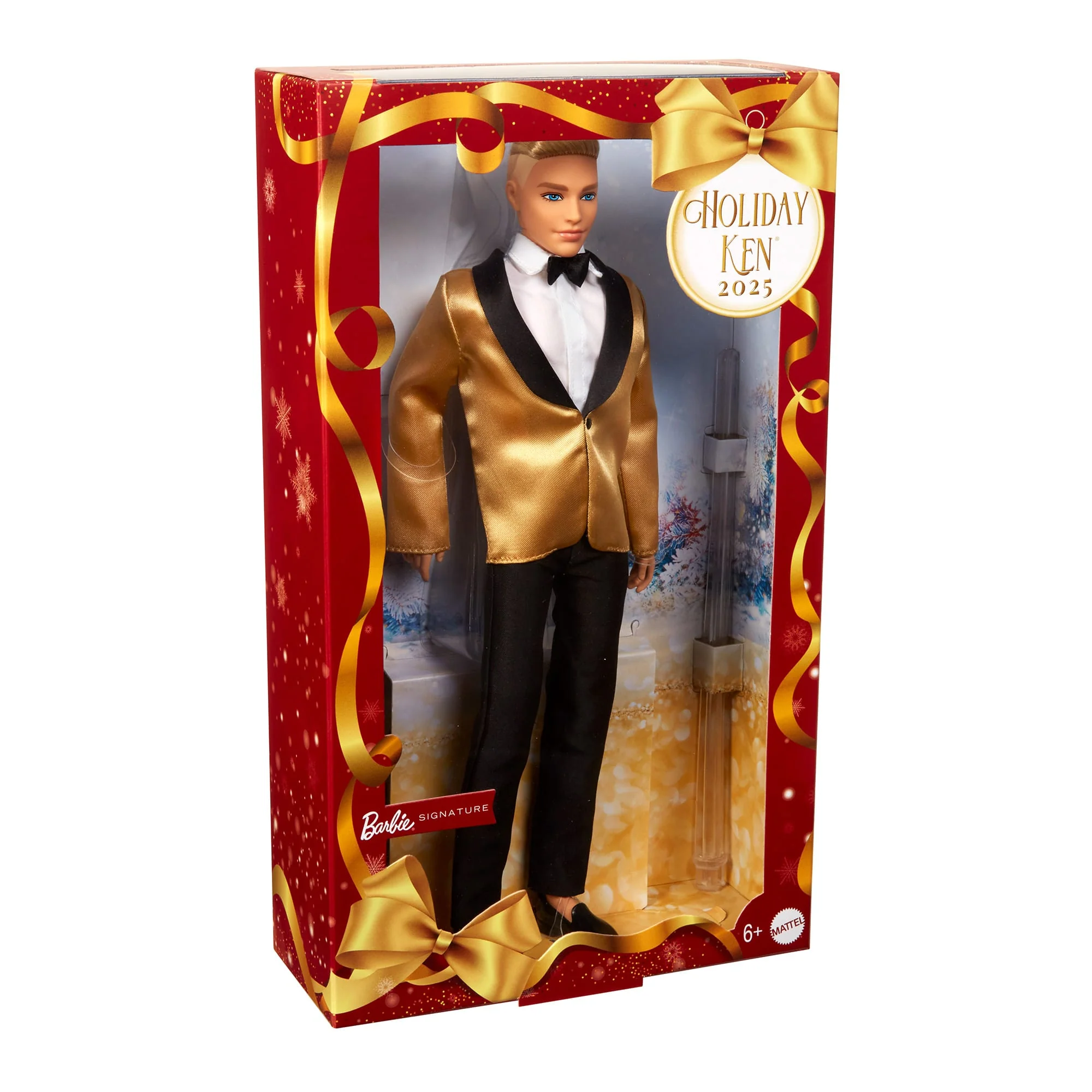 Mattel Creations 2025 Holiday Ken Doll 4