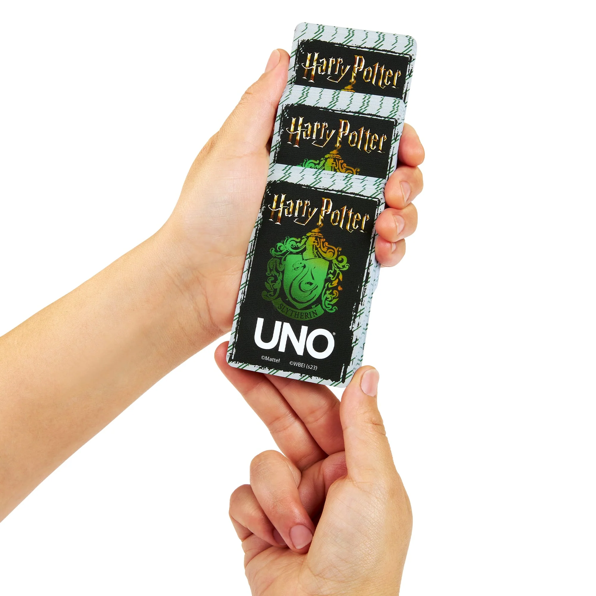 Mattel Creations UNO Fandom Harry Potter Slytherin Game Deck