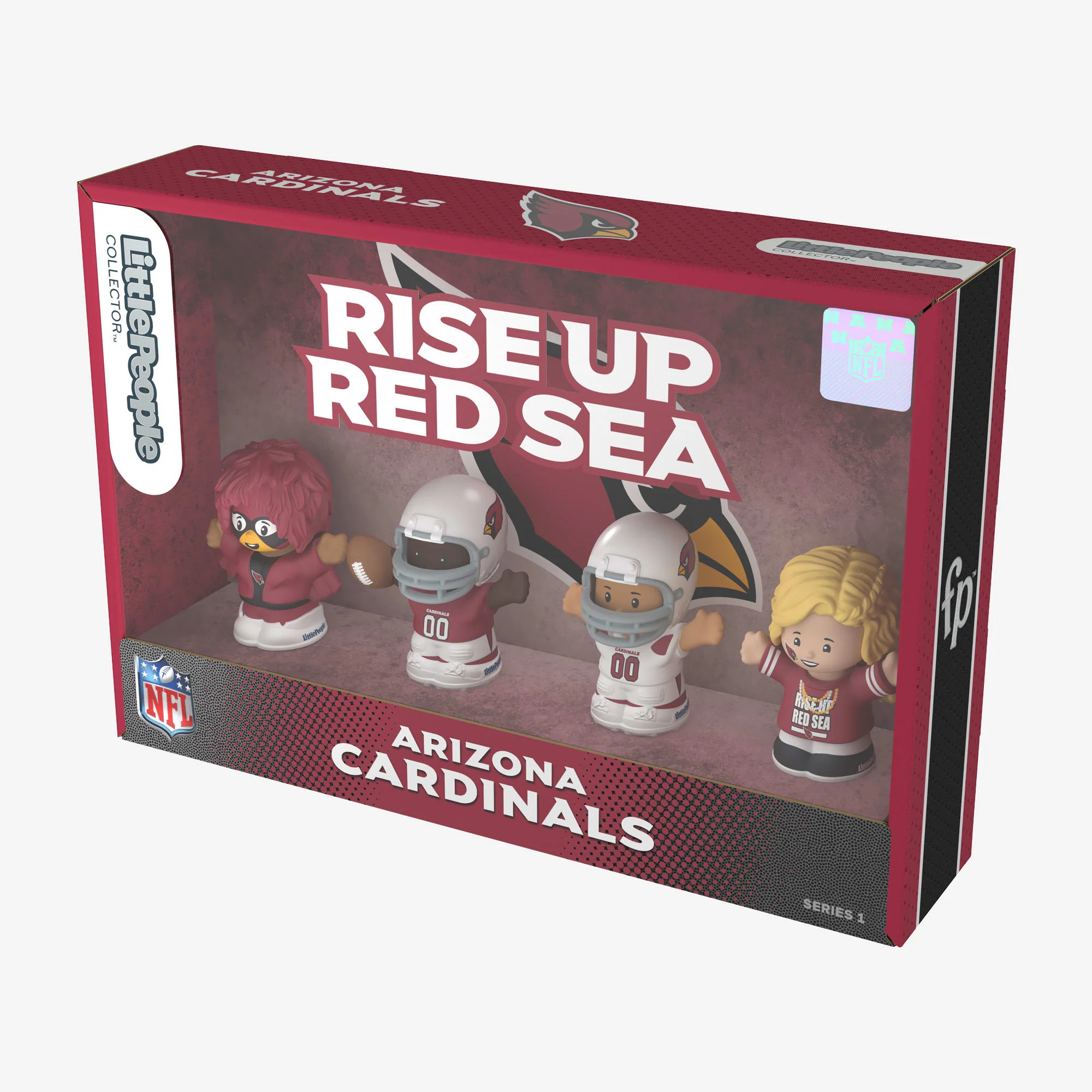 Mattel Creations Little People Collector x NFL Arizona Cardinals Set