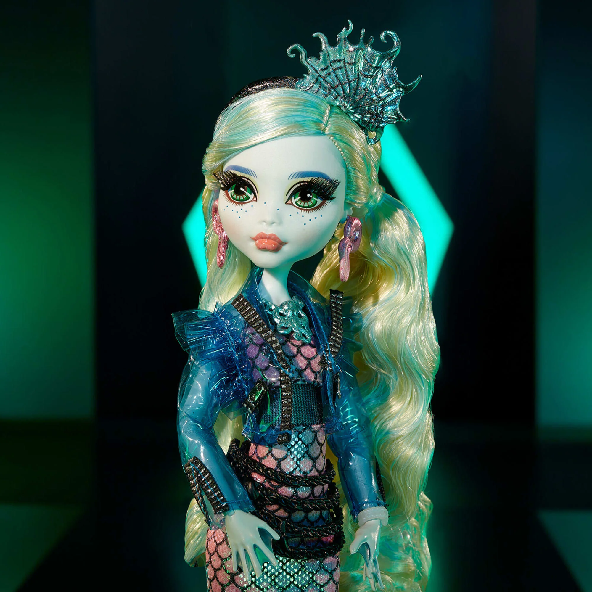 Mattel Creations Monster High Haunt Couture Lagoona Blue Doll