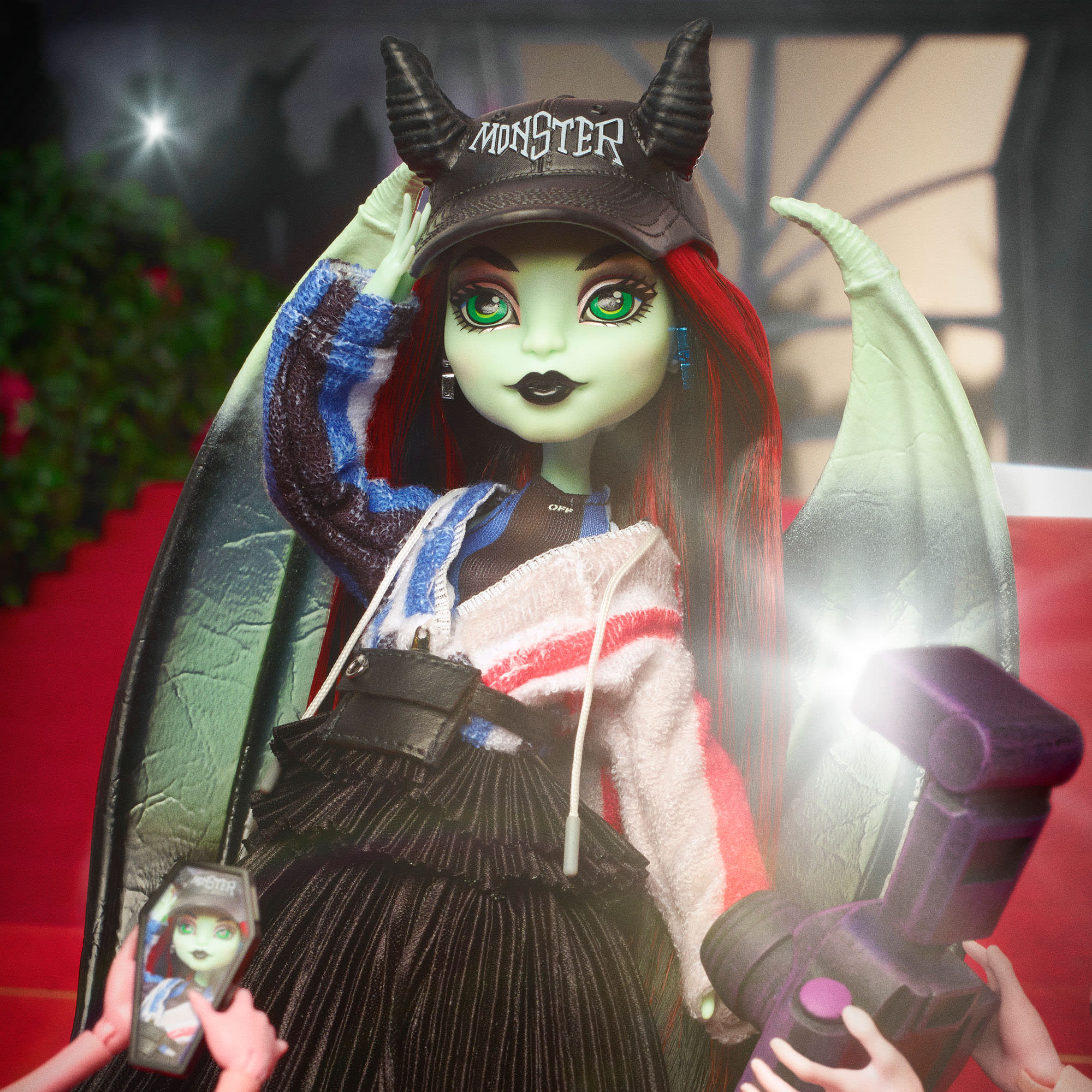 Mattel Creations Off-White™ c/o Monster High Raven Rhapsody Doll
