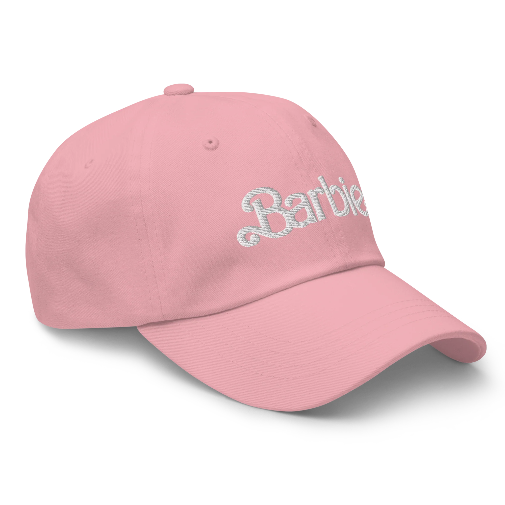 Mattel Creations Barbie Classic Logo Pink Baseball Hat
