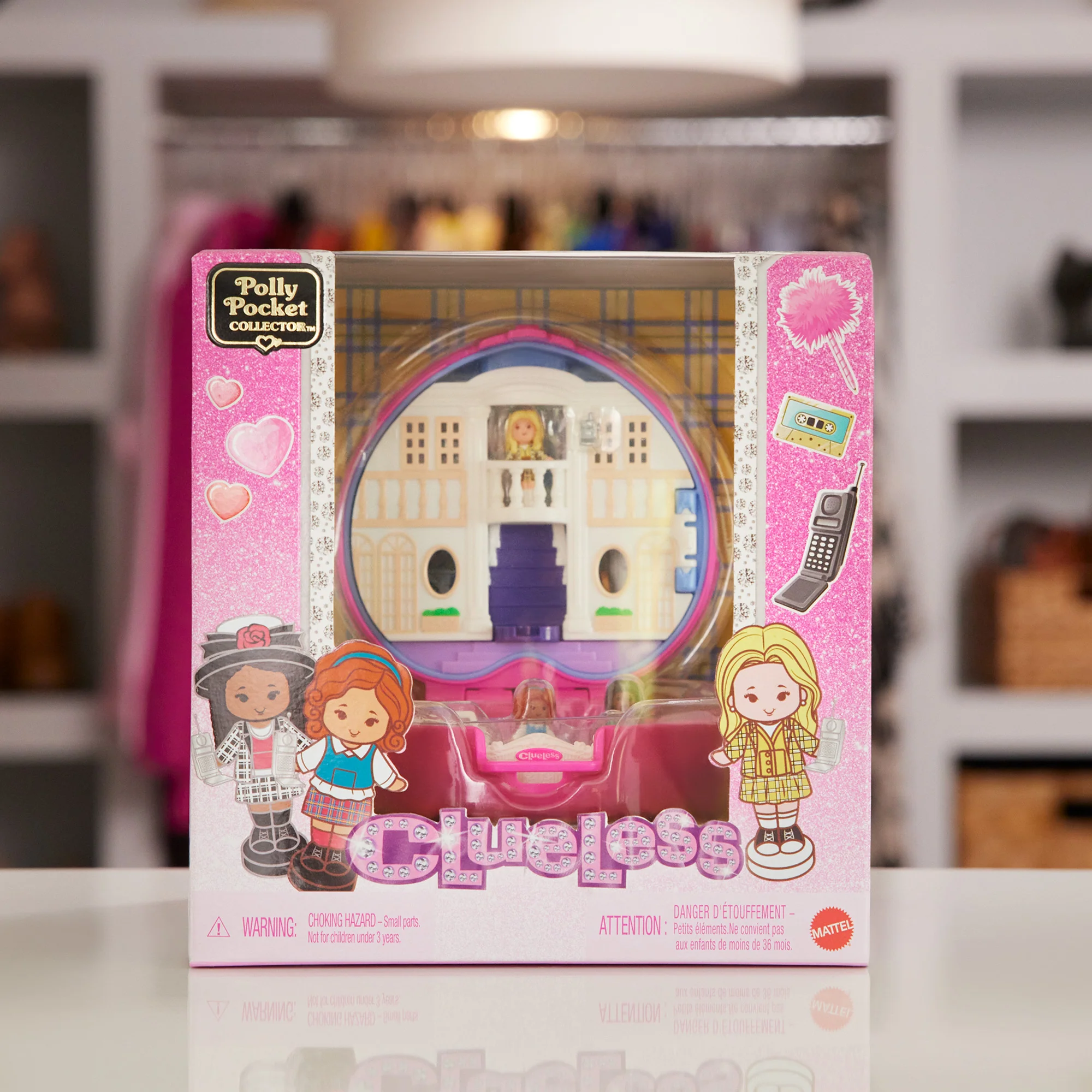 Mattel Creations Polly Pocket x Clueless 30th Anniversary Compact