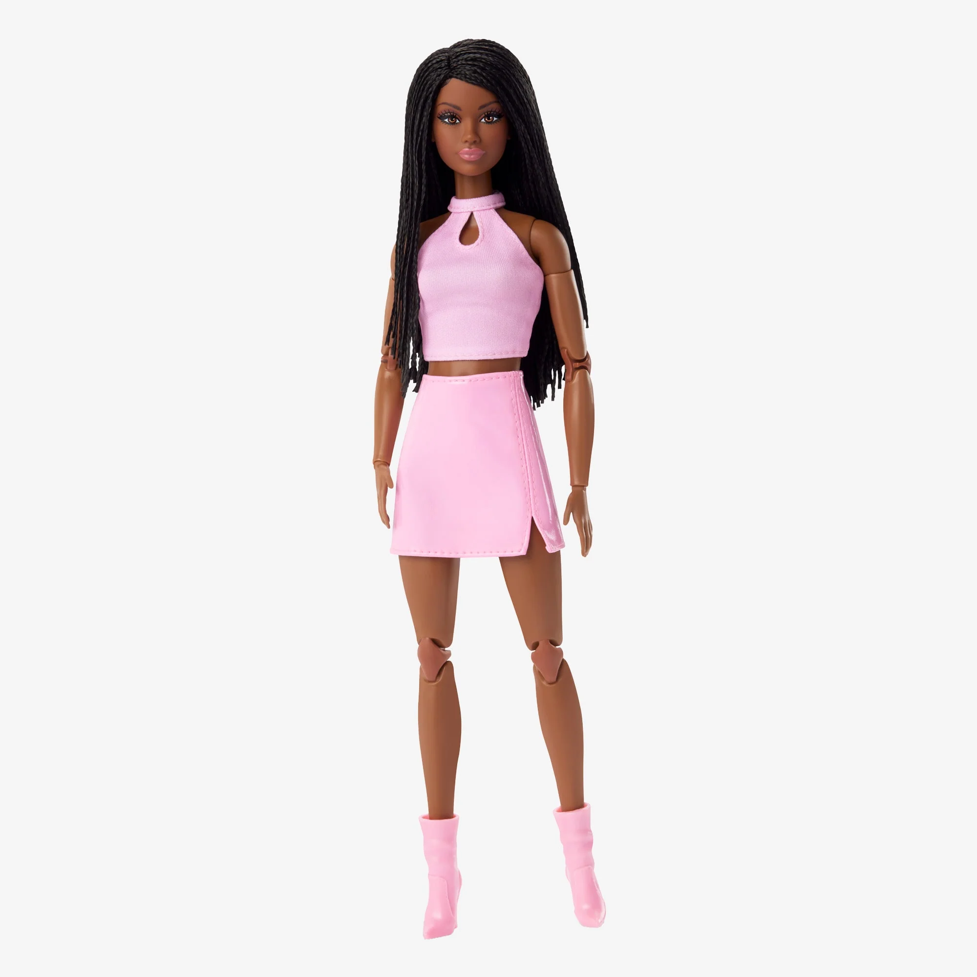 Mattel Creations Barbie Looks Doll #21 (Original, Long Black Hair)