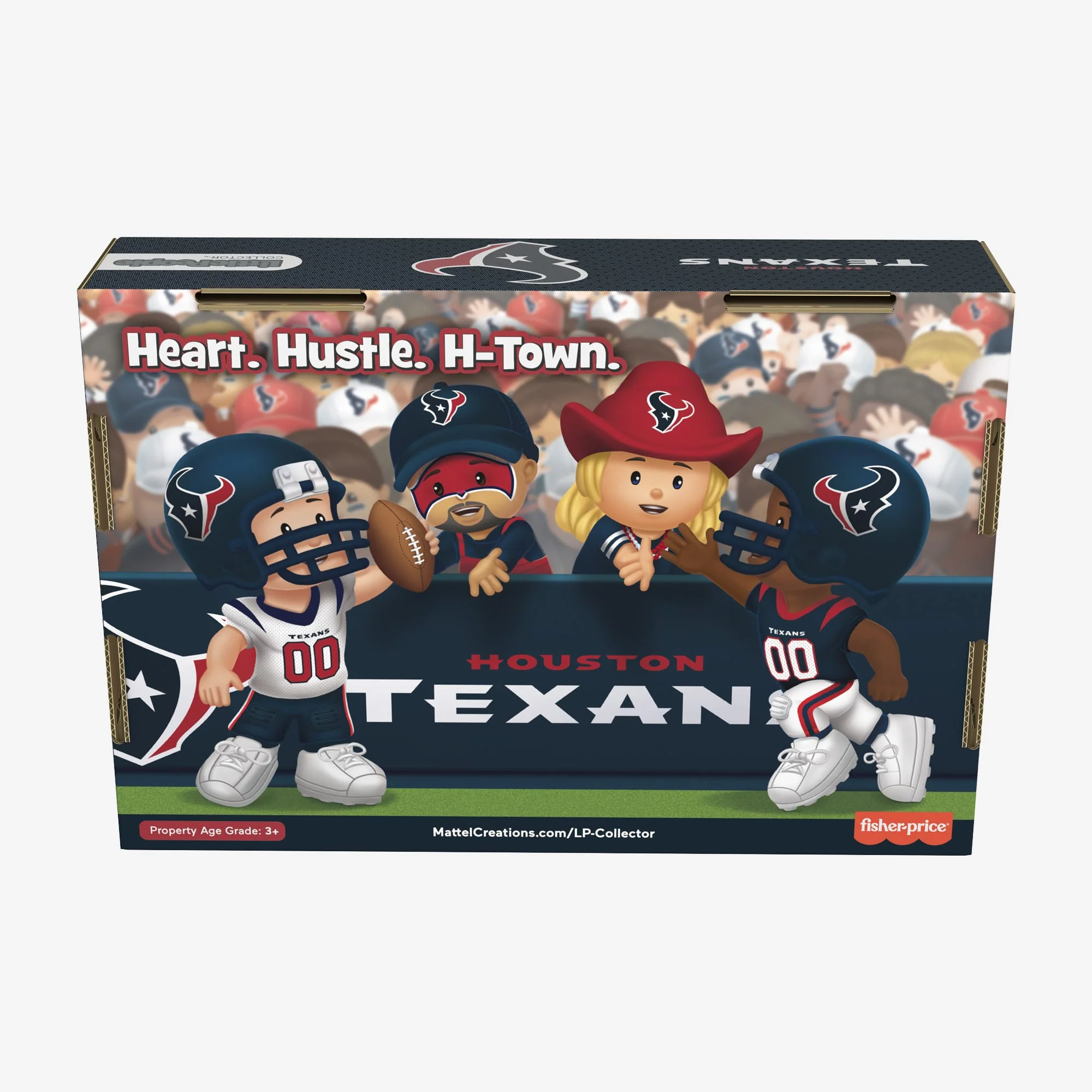 Mattel Creations Little People Collector x NFL Houston Texans Set