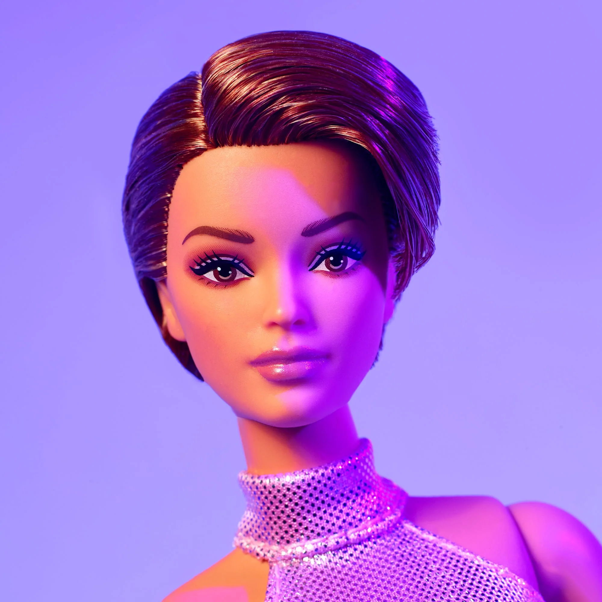 Mattel Creations Barbie Looks Doll #22 (Petite, Short Auburn Hair)