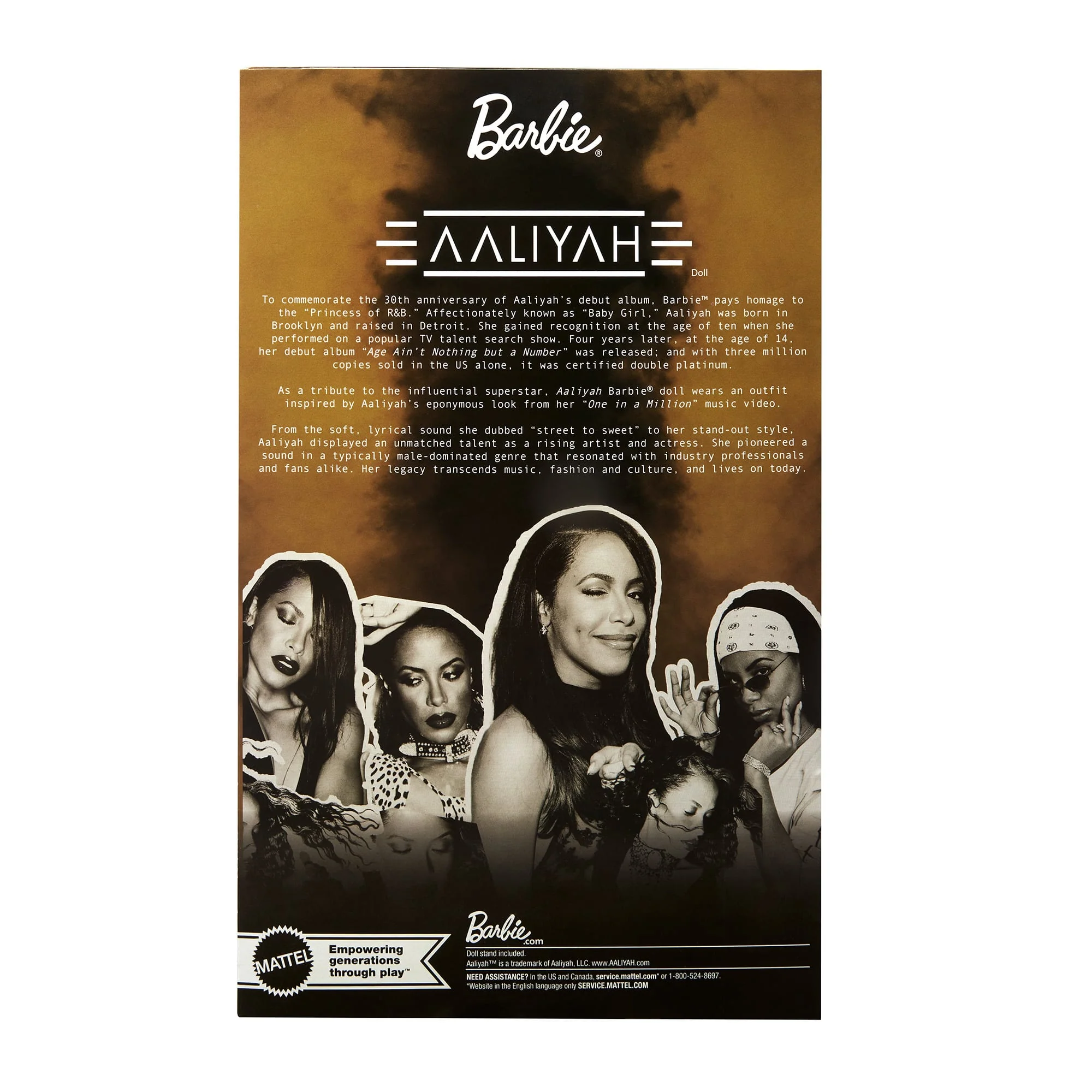 Mattel Creations Barbie Music Series Aaliyah Doll