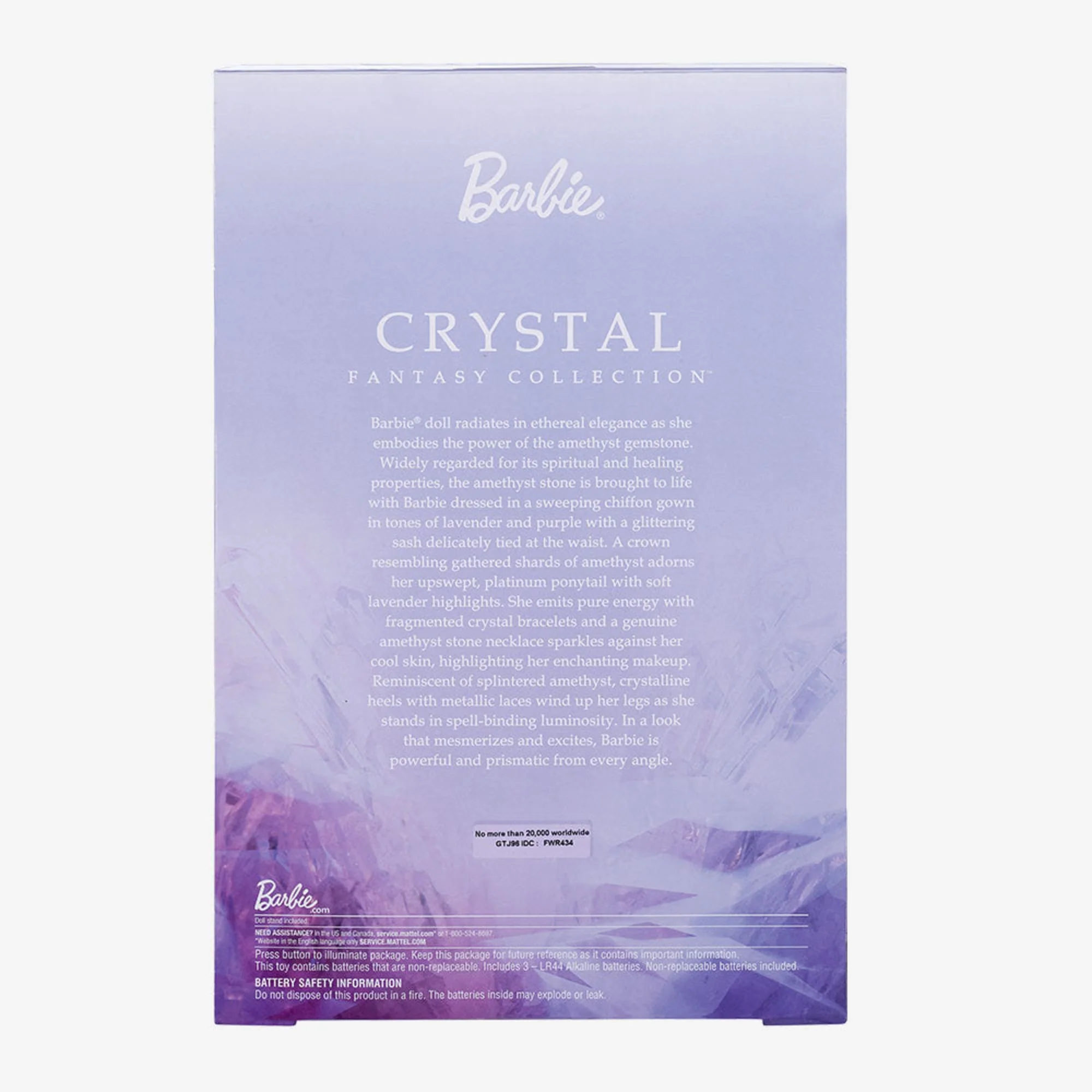 Mattel Creations Barbie Crystal Fantasy Collection Doll