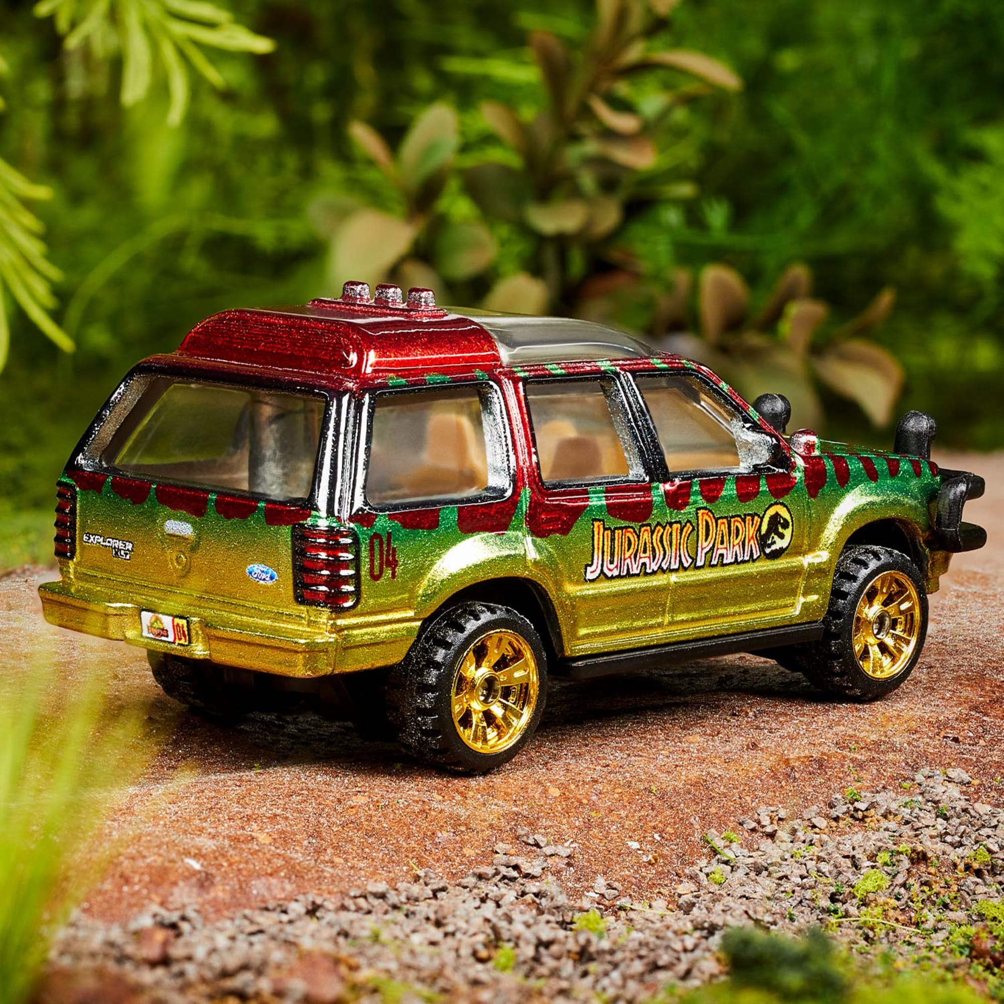 Mattel Creations Matchbox 1993 Ford Explorer Jurassic Park