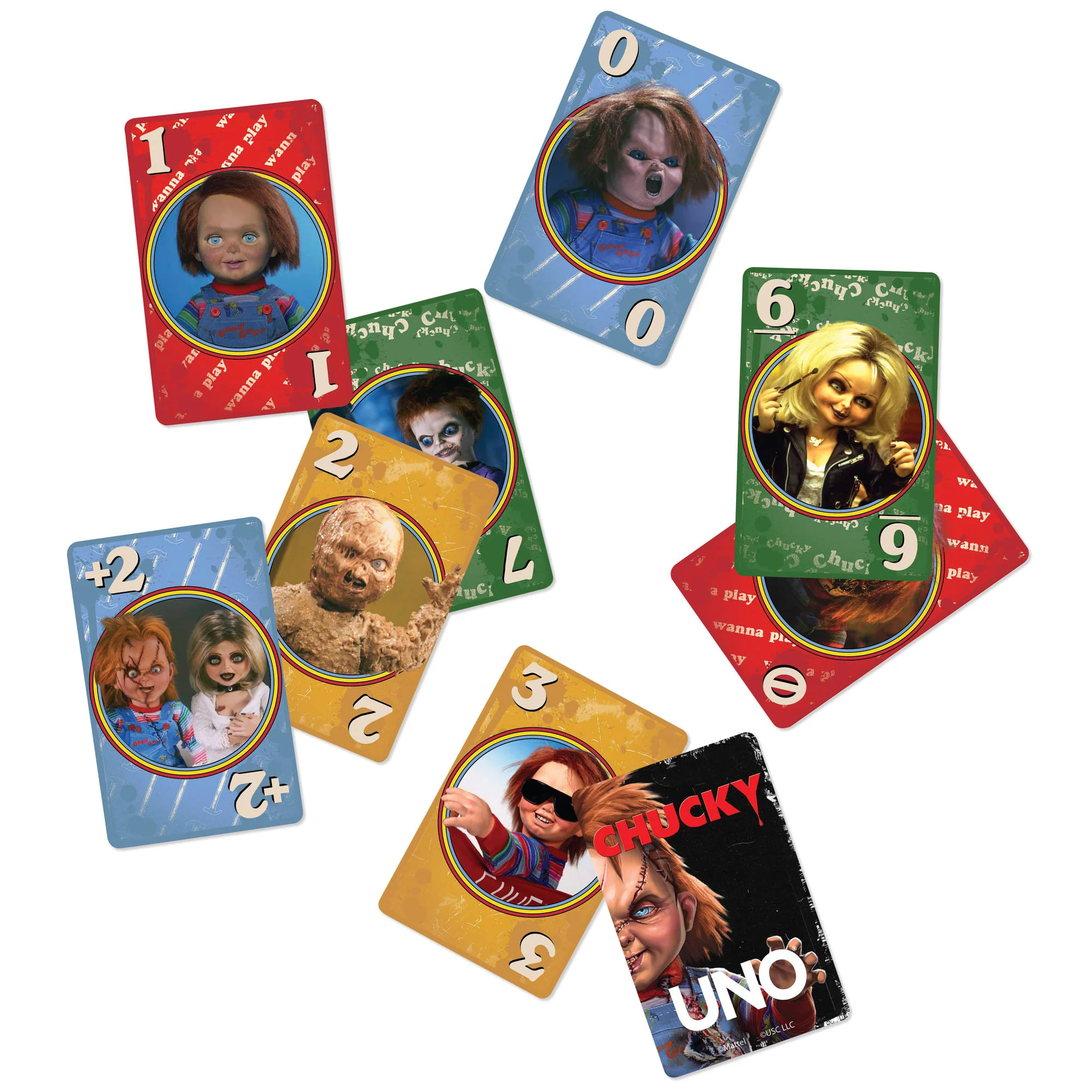 Mattel Creations UNO Fandom Chucky