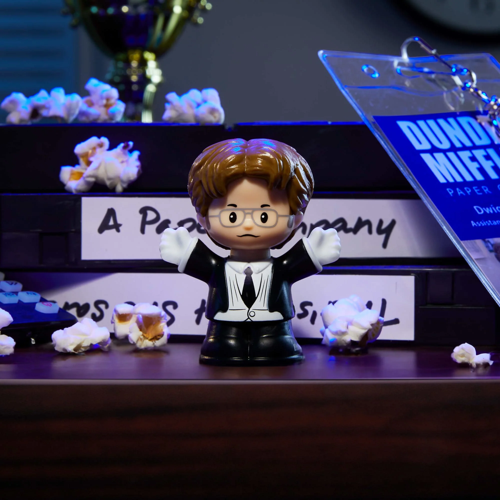 Mattel Creations Little People Collector The Office Threat Level Midnight Set