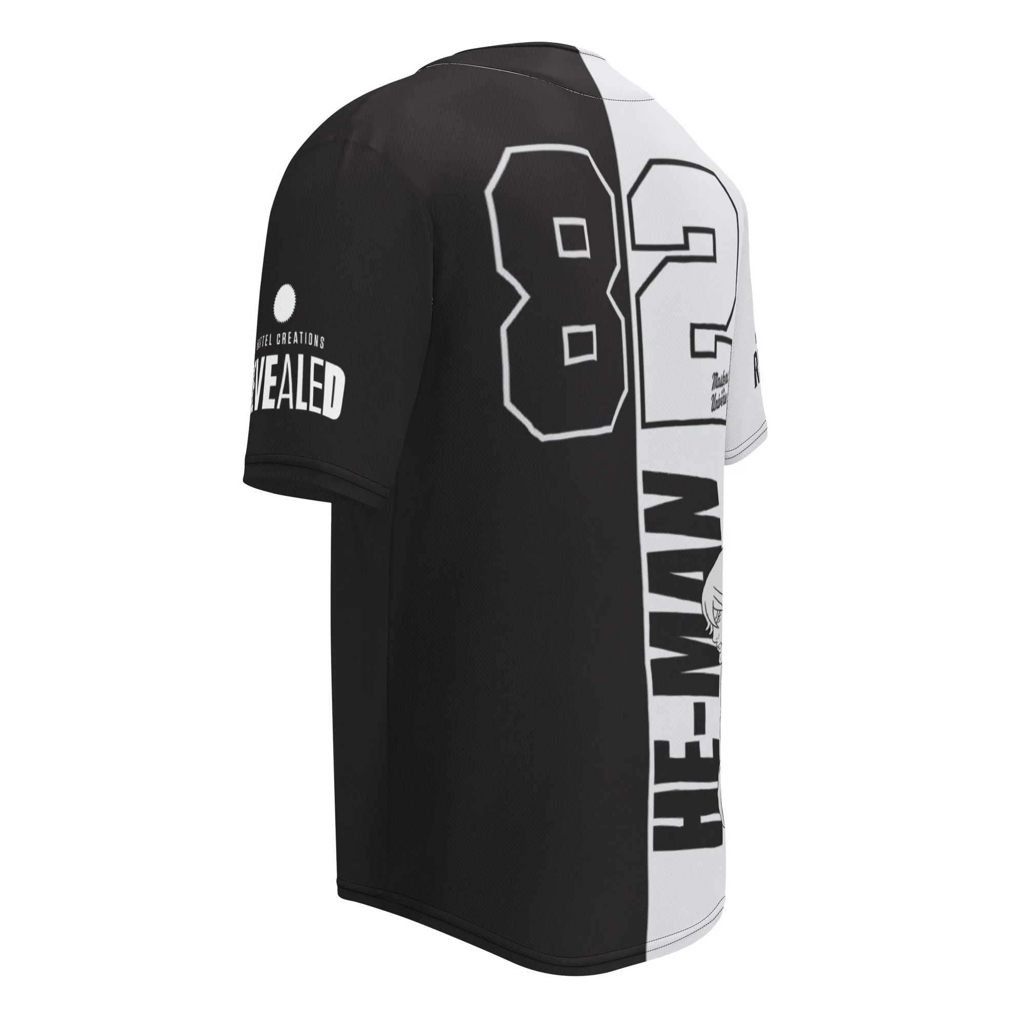 Mattel Creations Masters of the Universe Club Heroic Warriors He-Man Multi Baseball Jersey