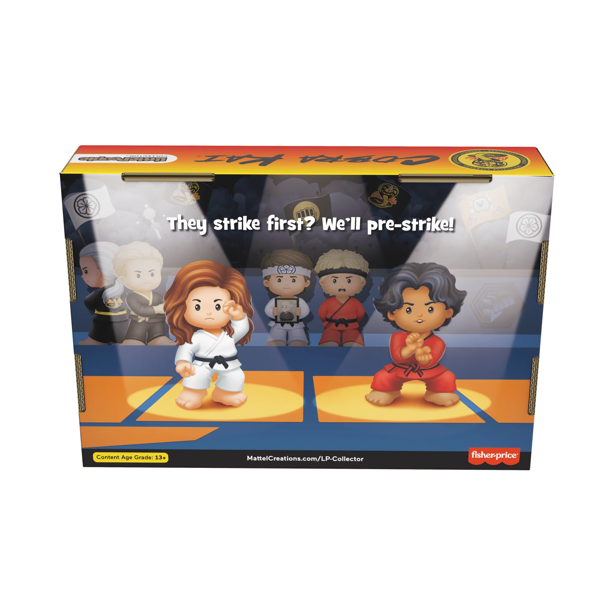 Mattel Creations Little People Collector Cobra Kai Special Edition Set