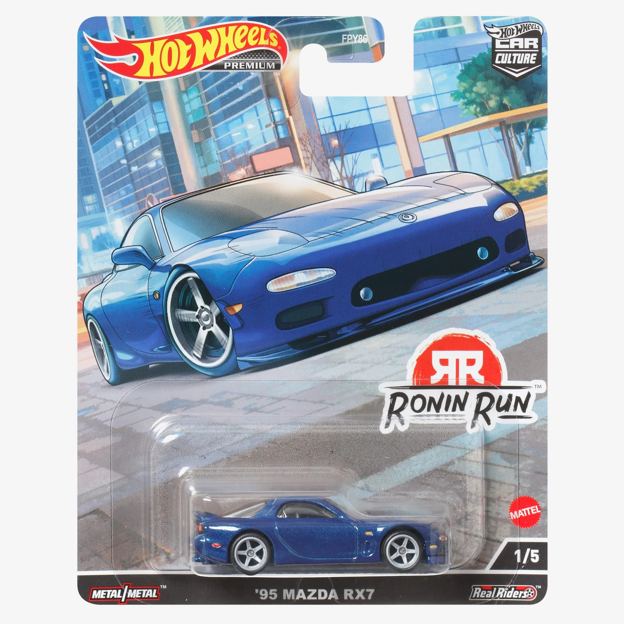 Mattel Creations Hot Wheels Car Culture Mazda RX7 FD Twin Turbo