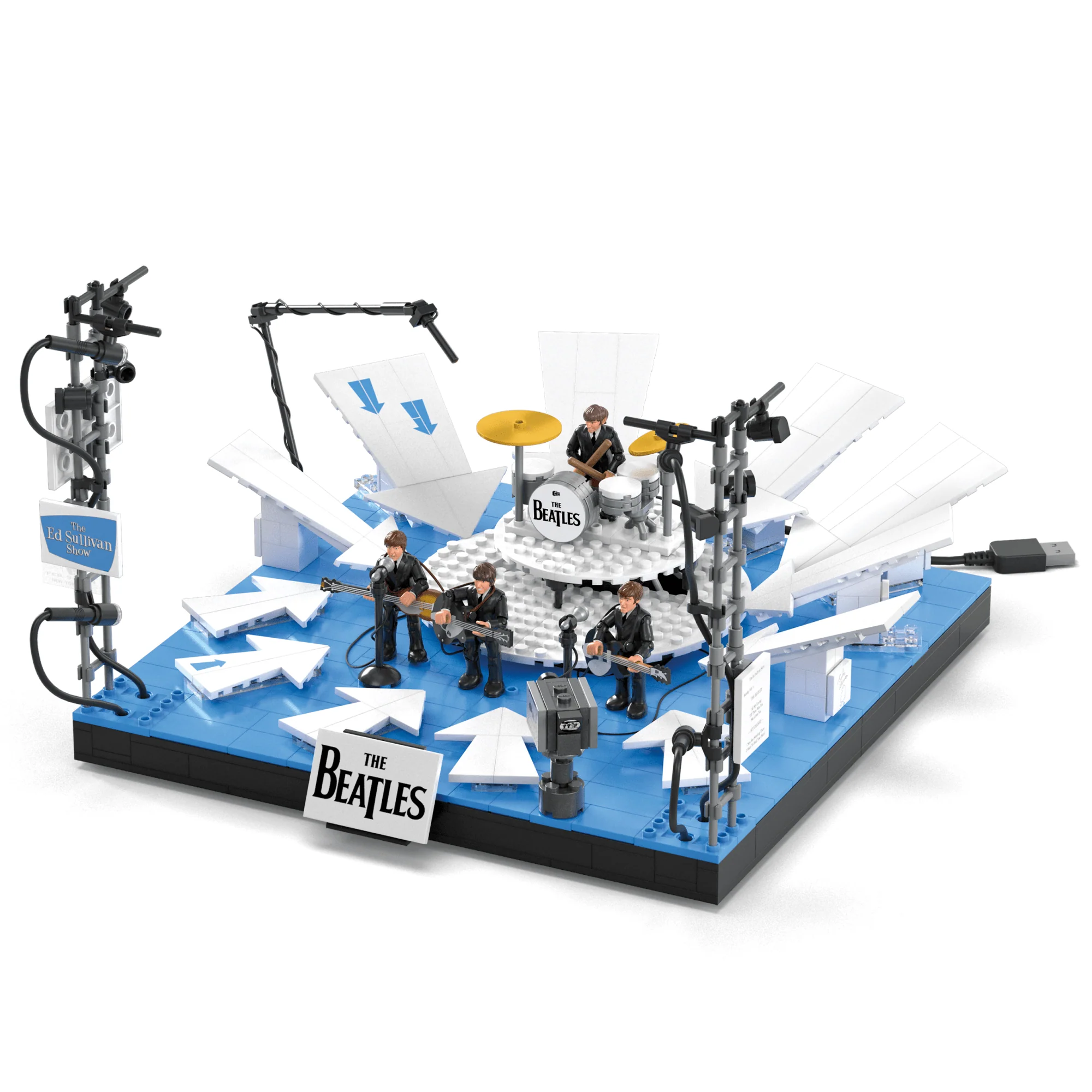 Mattel Creations MEGA™ Showcase The Beatles 'Ladies and Gentlemen, The Beatles!' Building Toy Kit