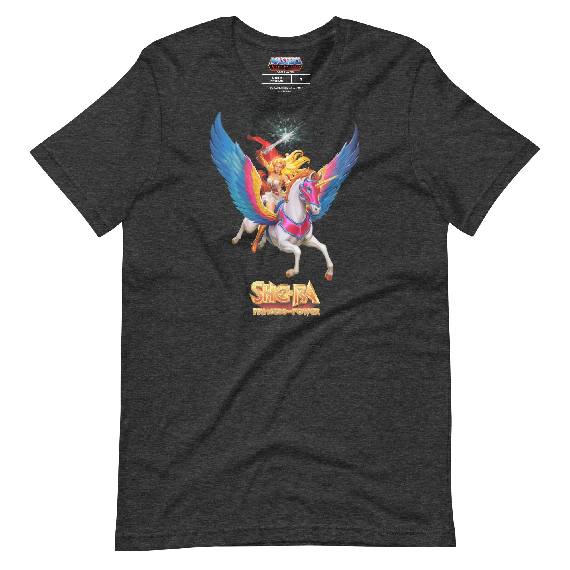 Mattel Creations Masters of the Universe She-Ra Grey T-Shirt