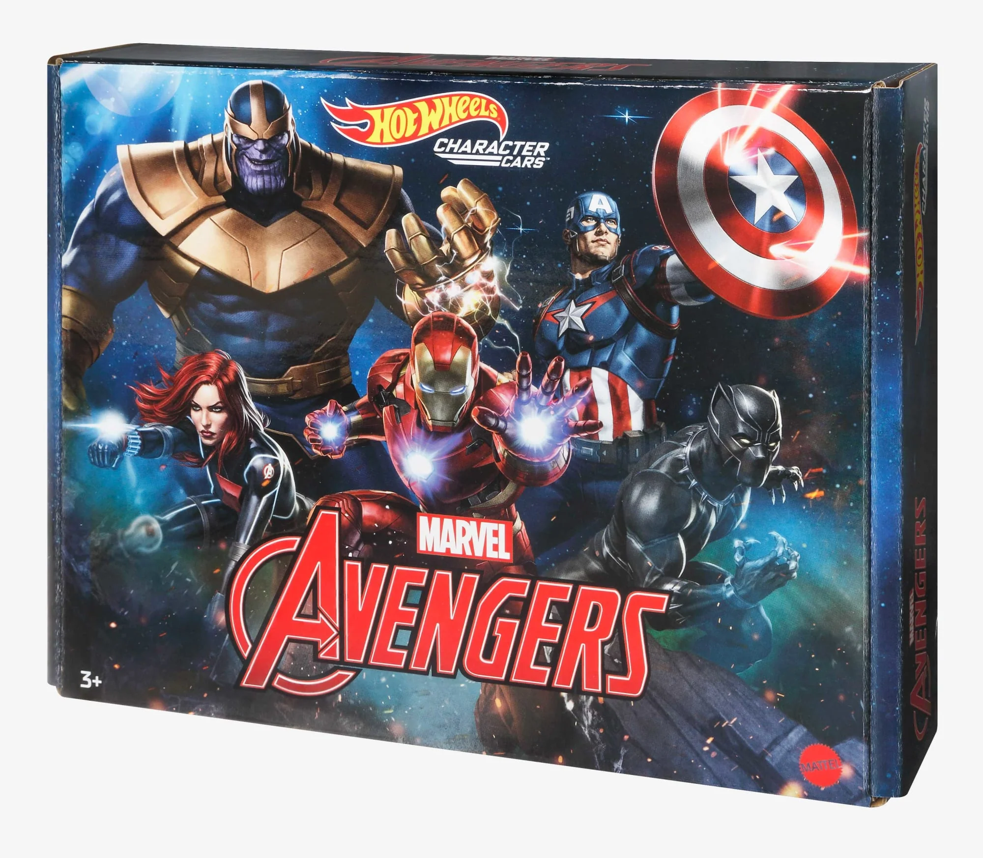 Mattel Creations Hot Wheels Character Cars Marvel Avengers 5-Pack