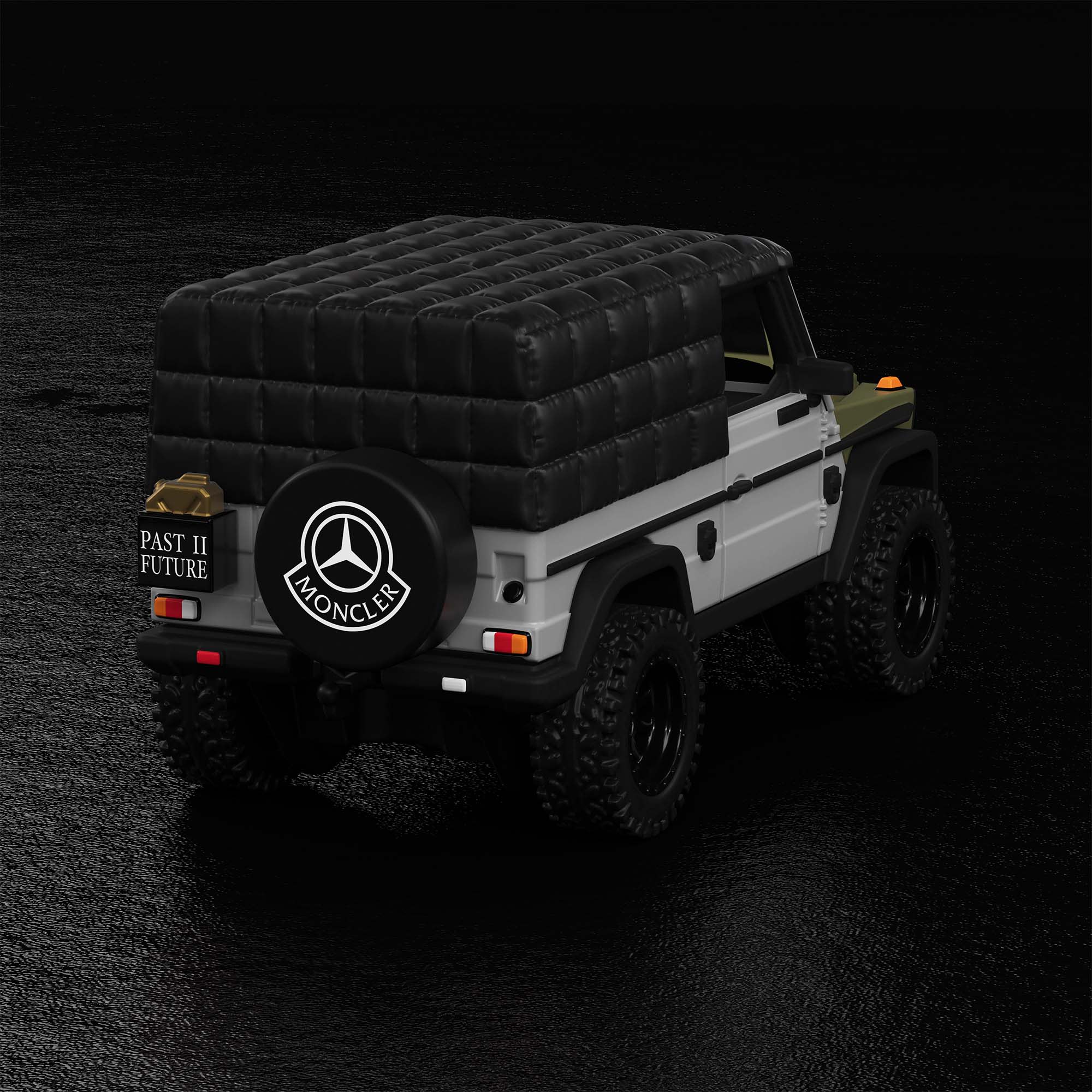 Mattel Creations Hot Wheels x Mercedes-Benz Project G-class Past II Future designed by NIGO