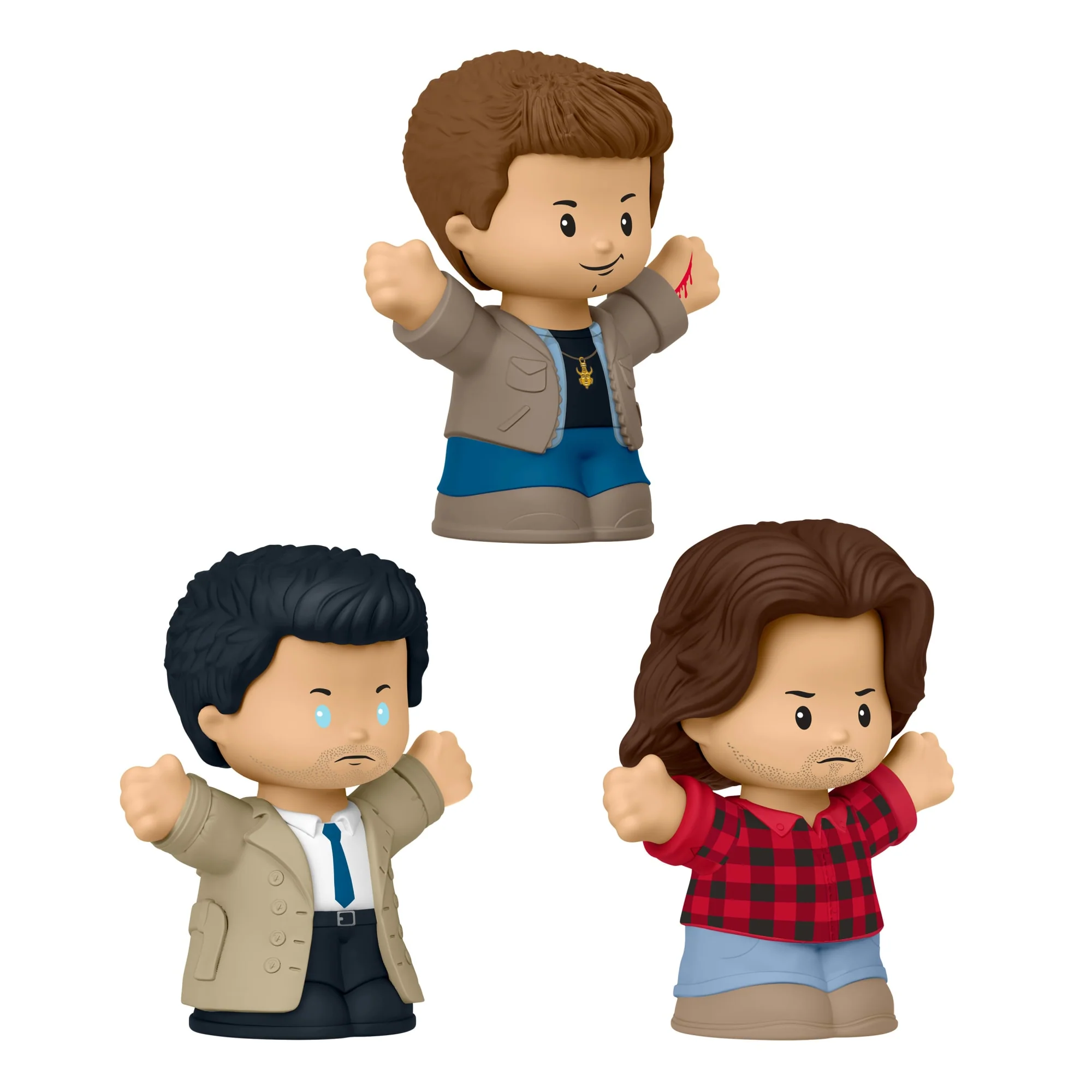 Mattel Creations Little People Collector Supernatural TV Show Special Edition Set