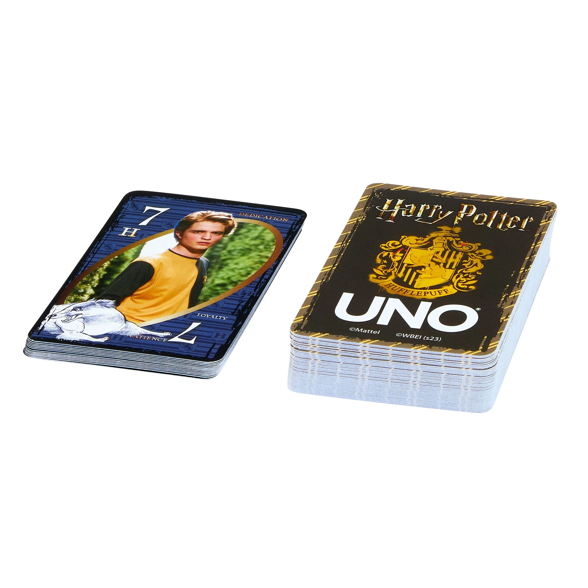 Mattel Creations UNO Fandom Harry Potter Hufflepuff Game Deck