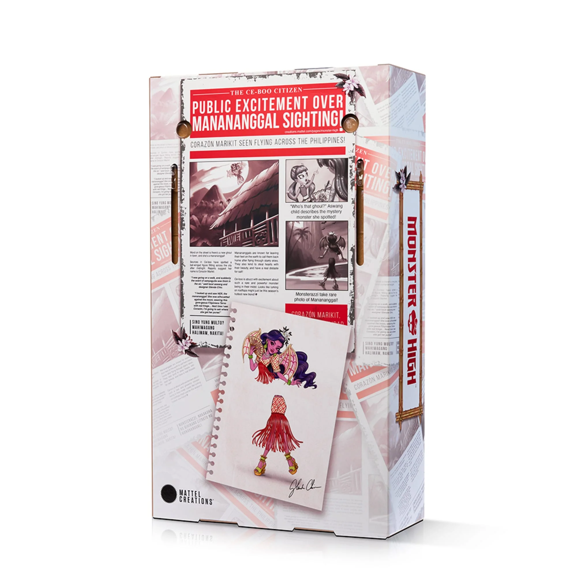 Mattel Creations Monster High Designer Series Corazon Marikit Doll