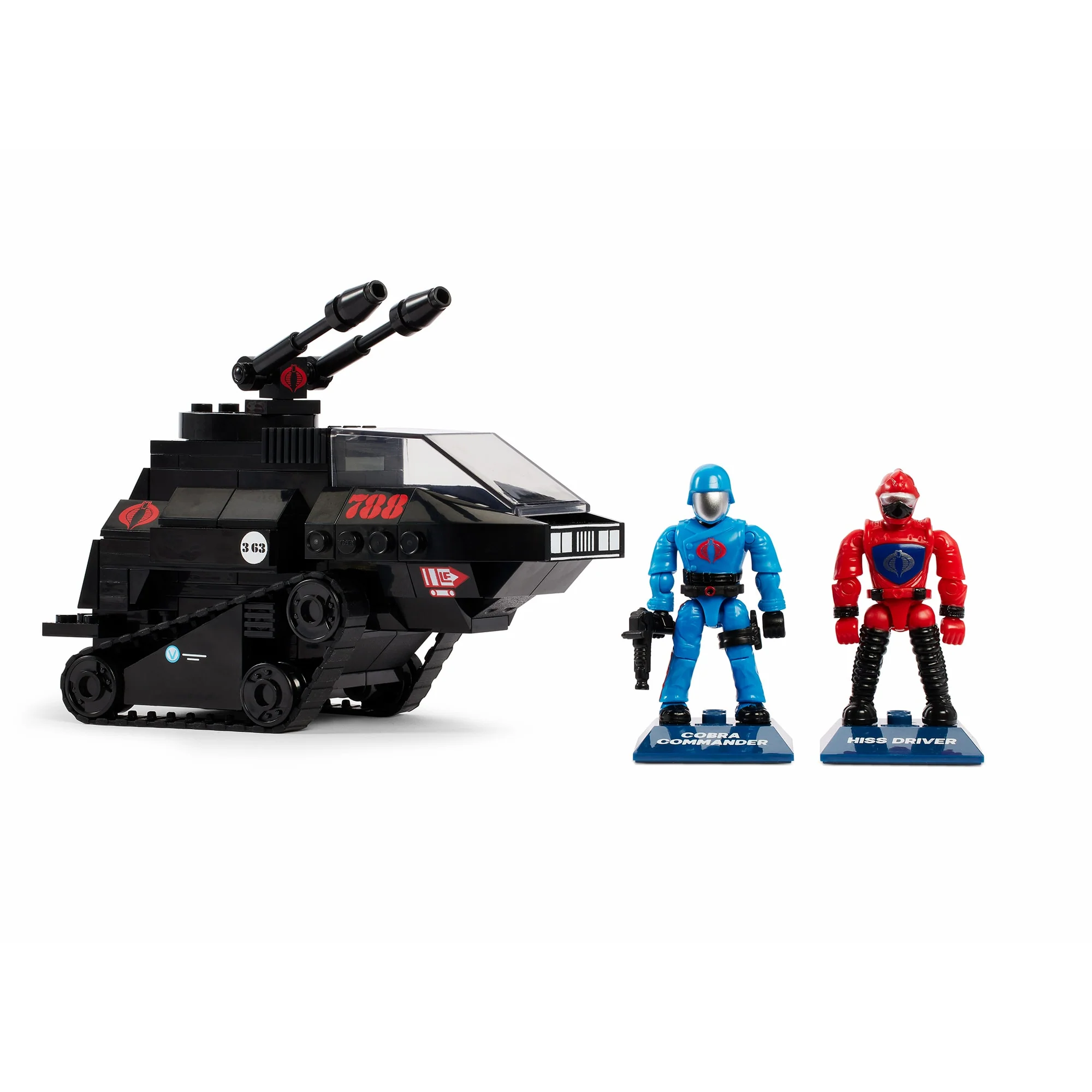 Mattel Creations MEGA G.I. JOE Skystriker vs. COBRA H.I.S.S. Building Set