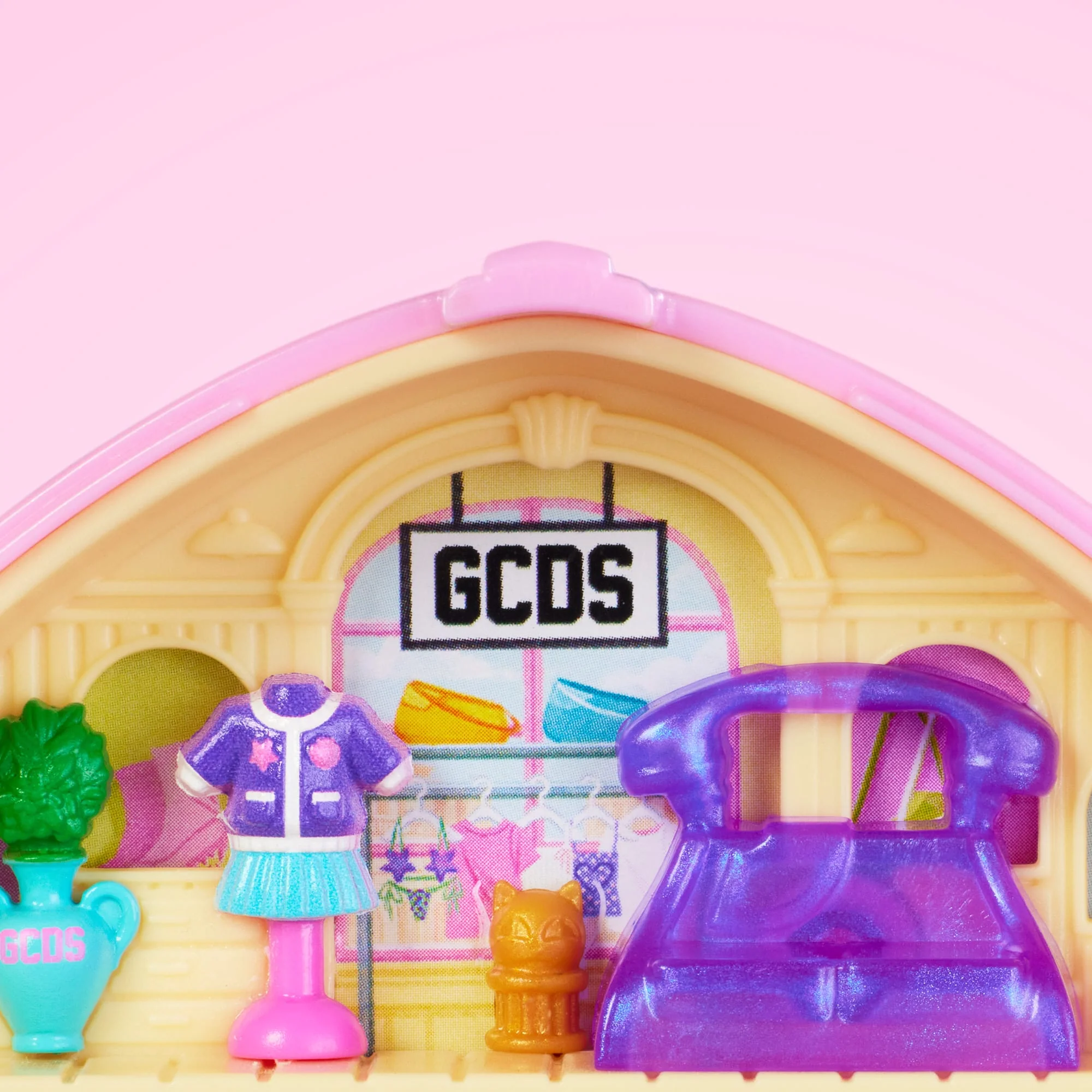 Mattel Creations Polly Pocket x GCDS Compact