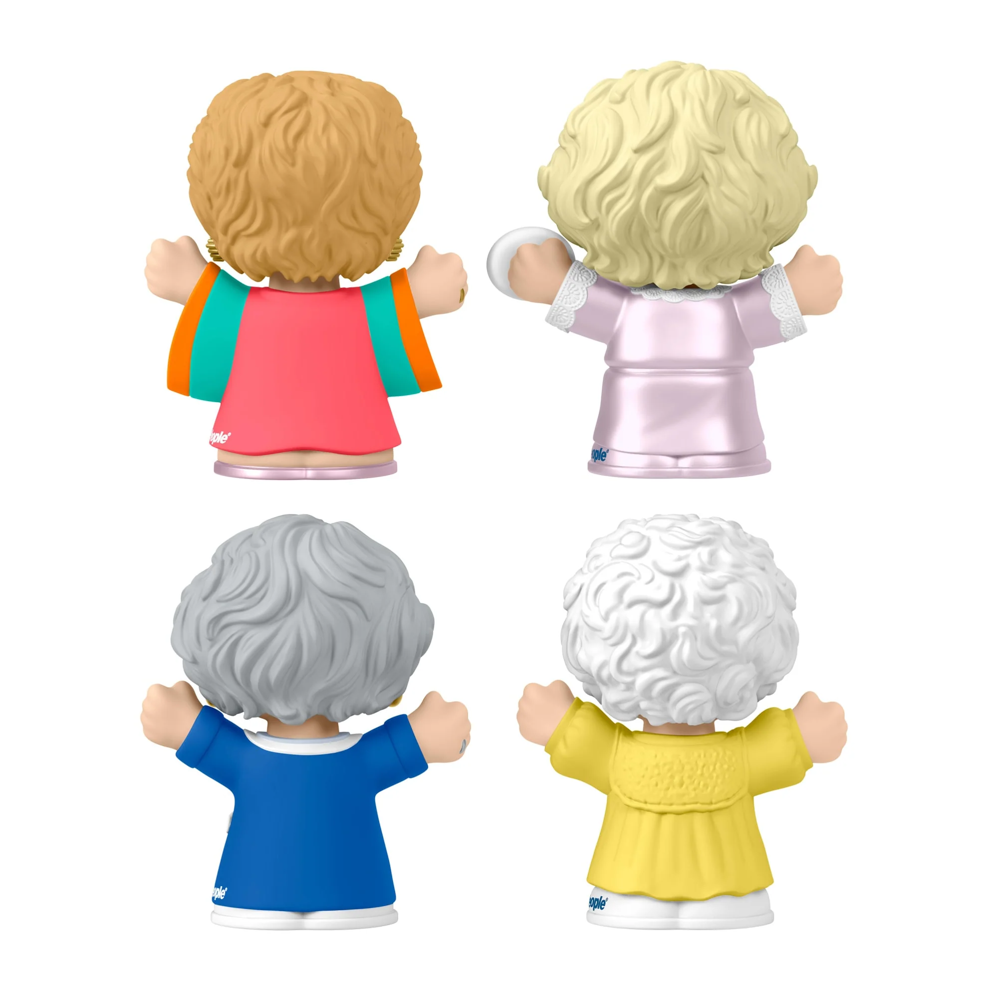 Mattel Creations Little People Collector The Golden Girls Late Night Cheesecake, 40th Anniversary Set