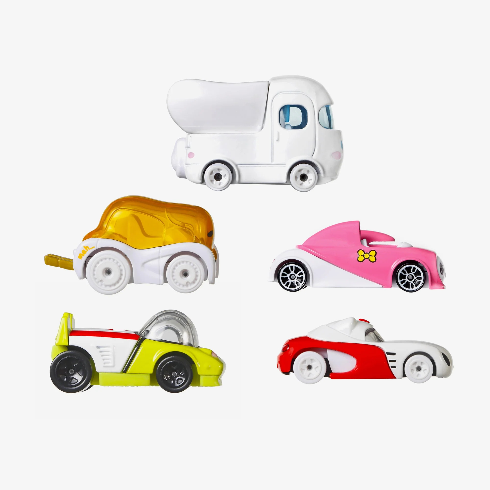 Mattel Creations Hot Wheels Sanrio Character Cars 5-Pack