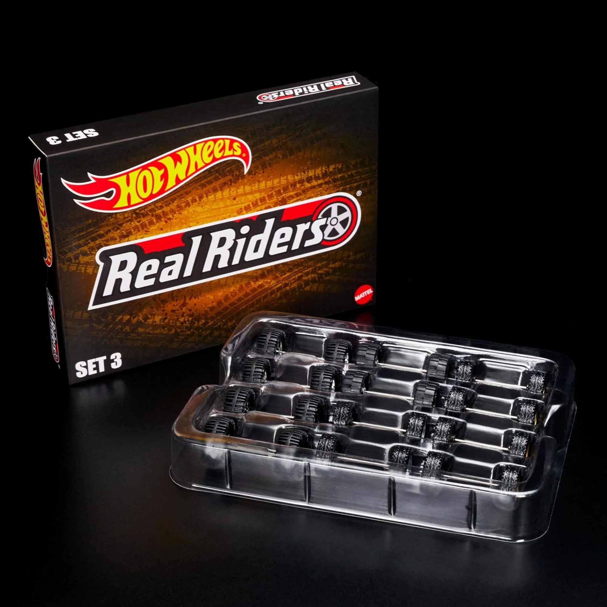 Mattel Creations RLC Exclusive Real Riders Wheels Pack - Set 3