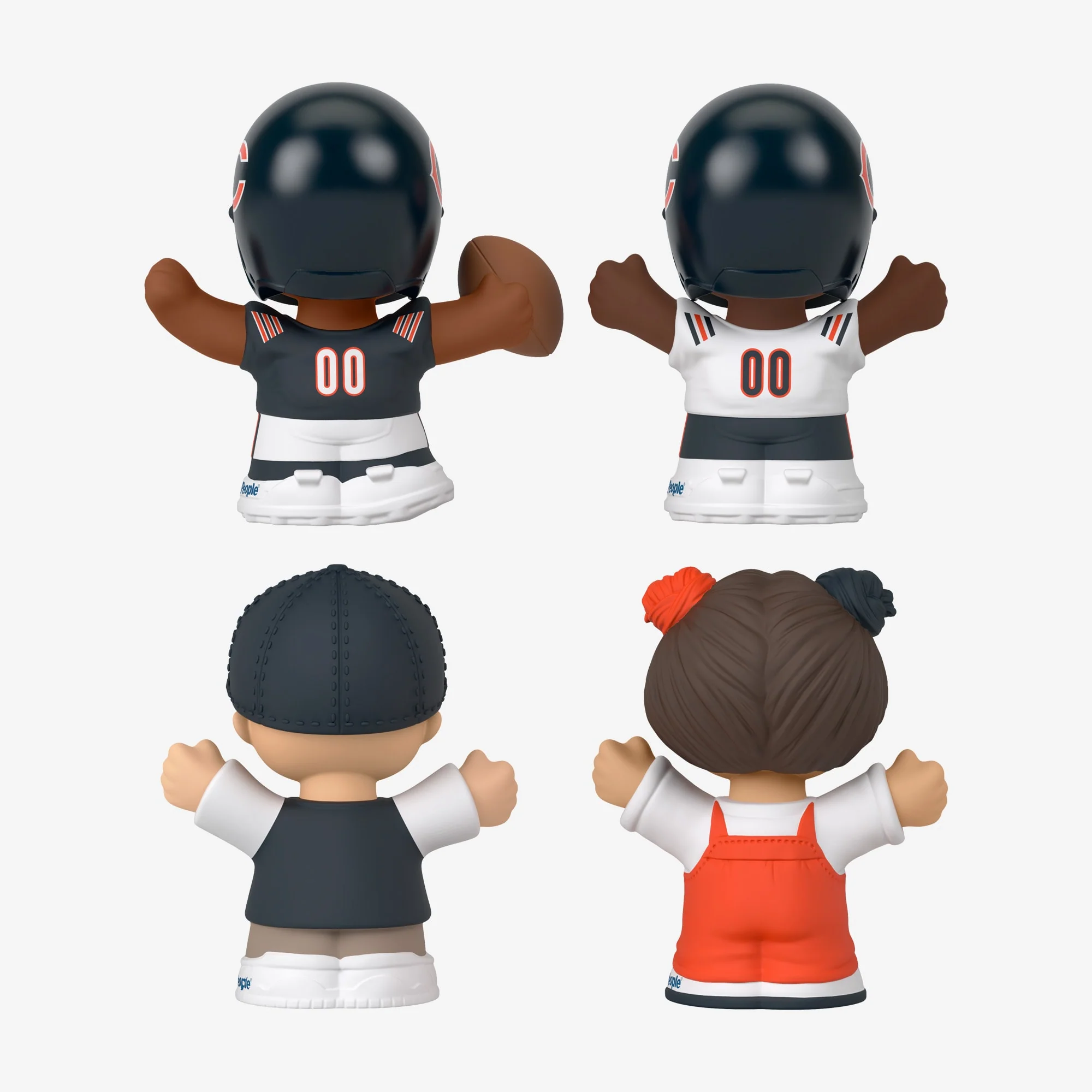 Mattel Creations Little People Collector x NFL Chicago Bears Set