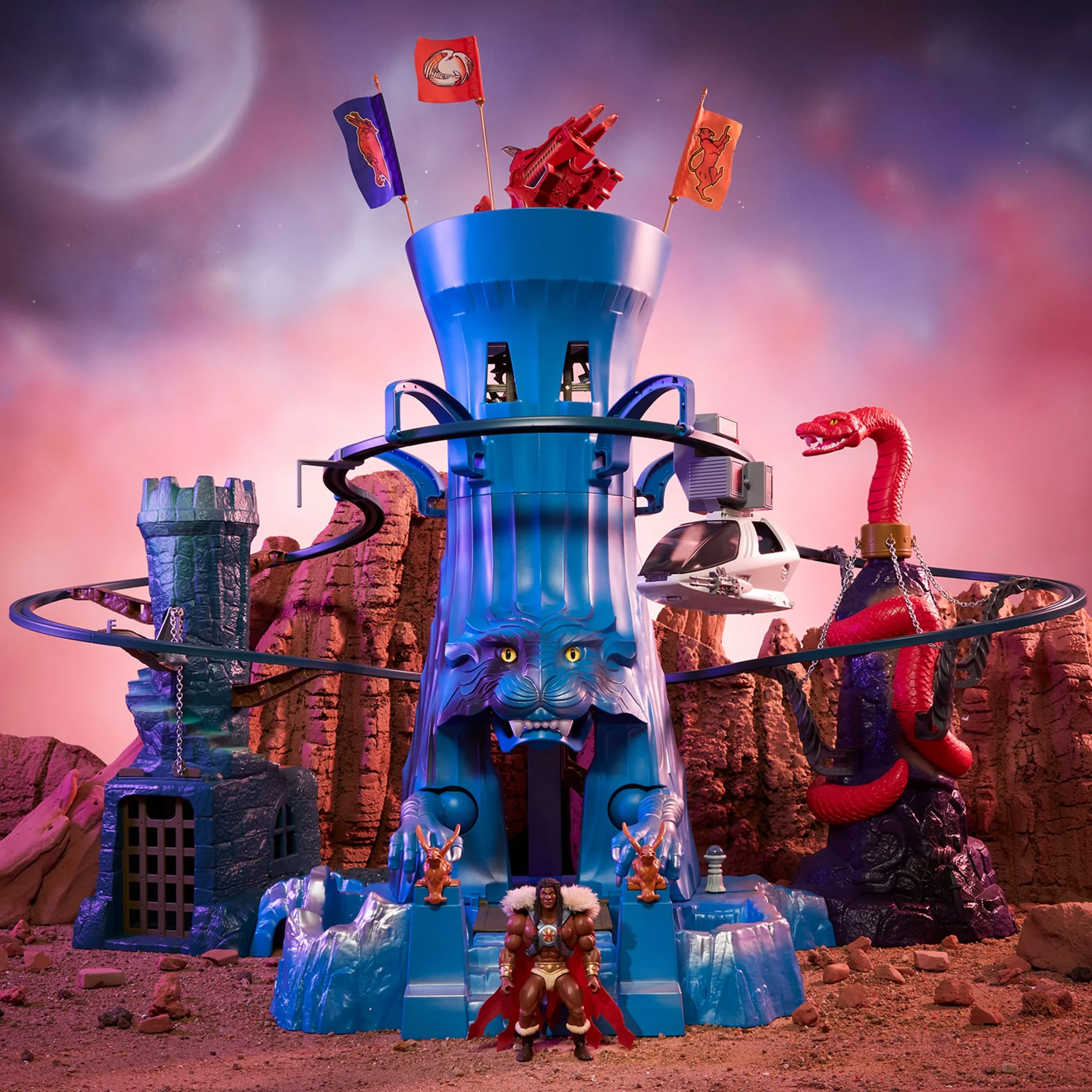 Mattel Creations Masters of the Universe Origins Eternia Playset