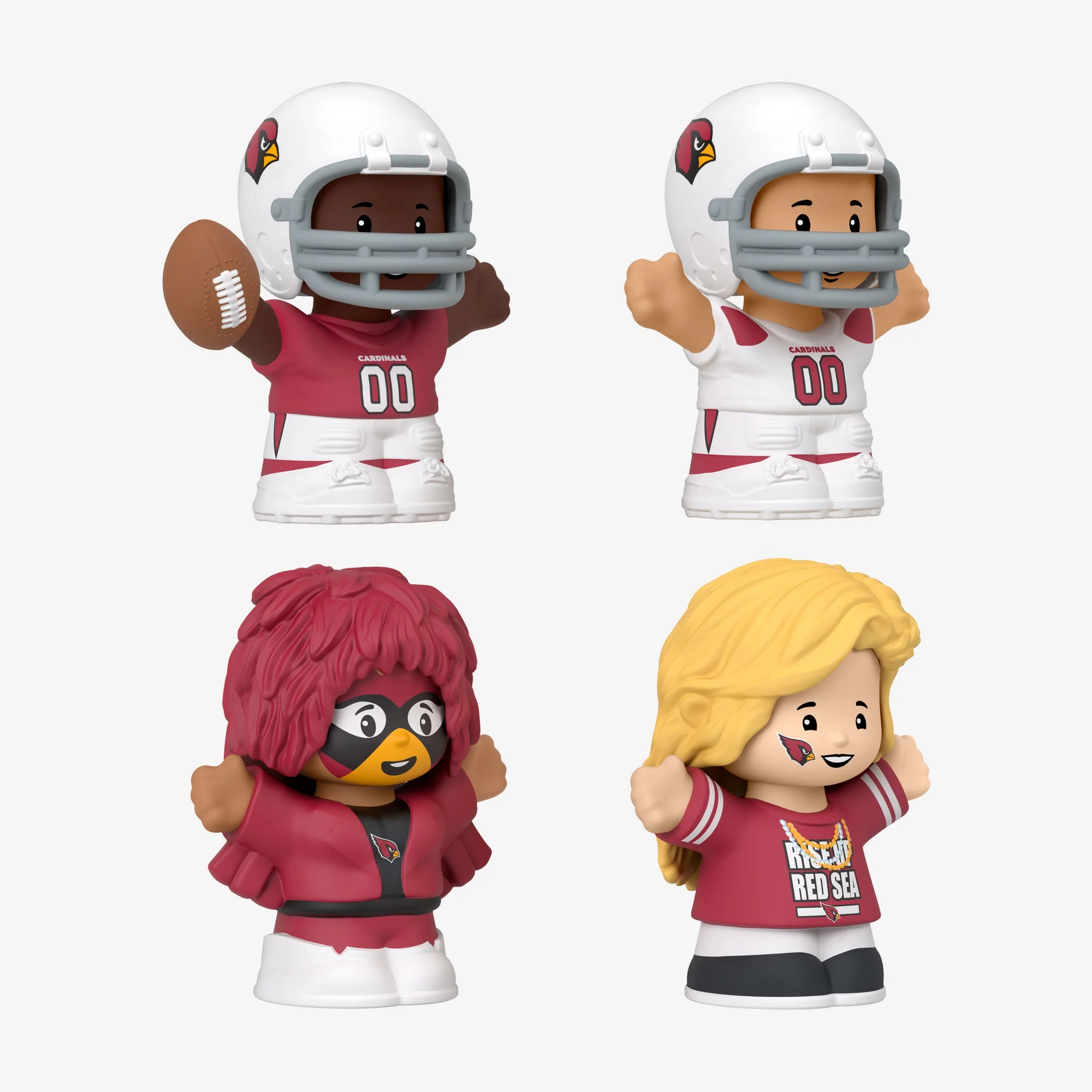 Mattel Creations Little People Collector x NFL Arizona Cardinals Set