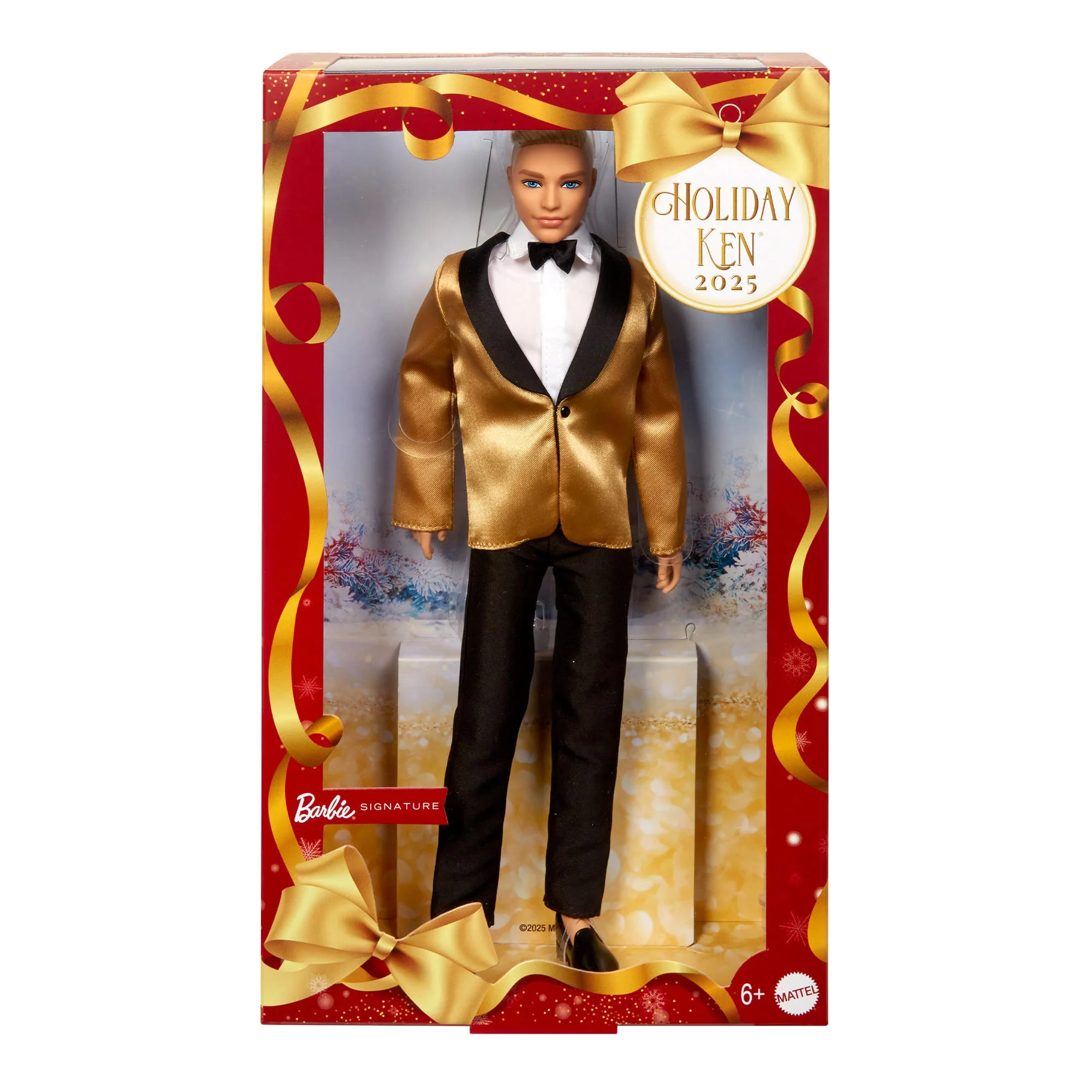 Mattel Creations 2025 Holiday Ken Doll 4