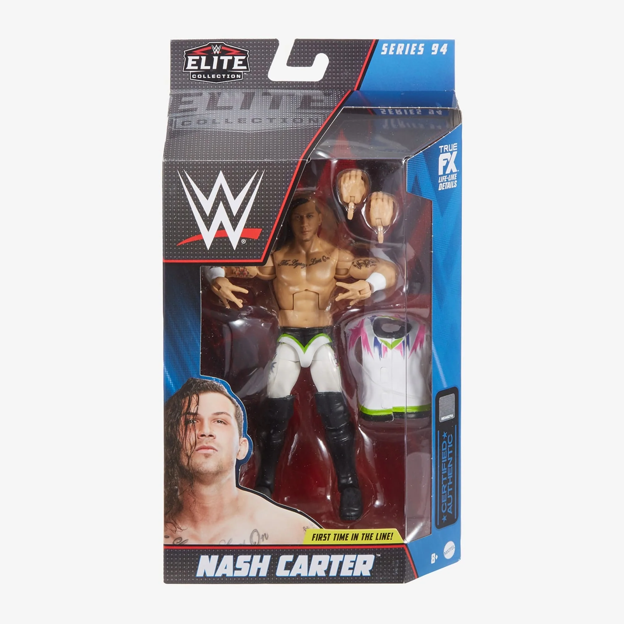 Mattel Creations WWE Nash Carter Elite Collection Action Figure