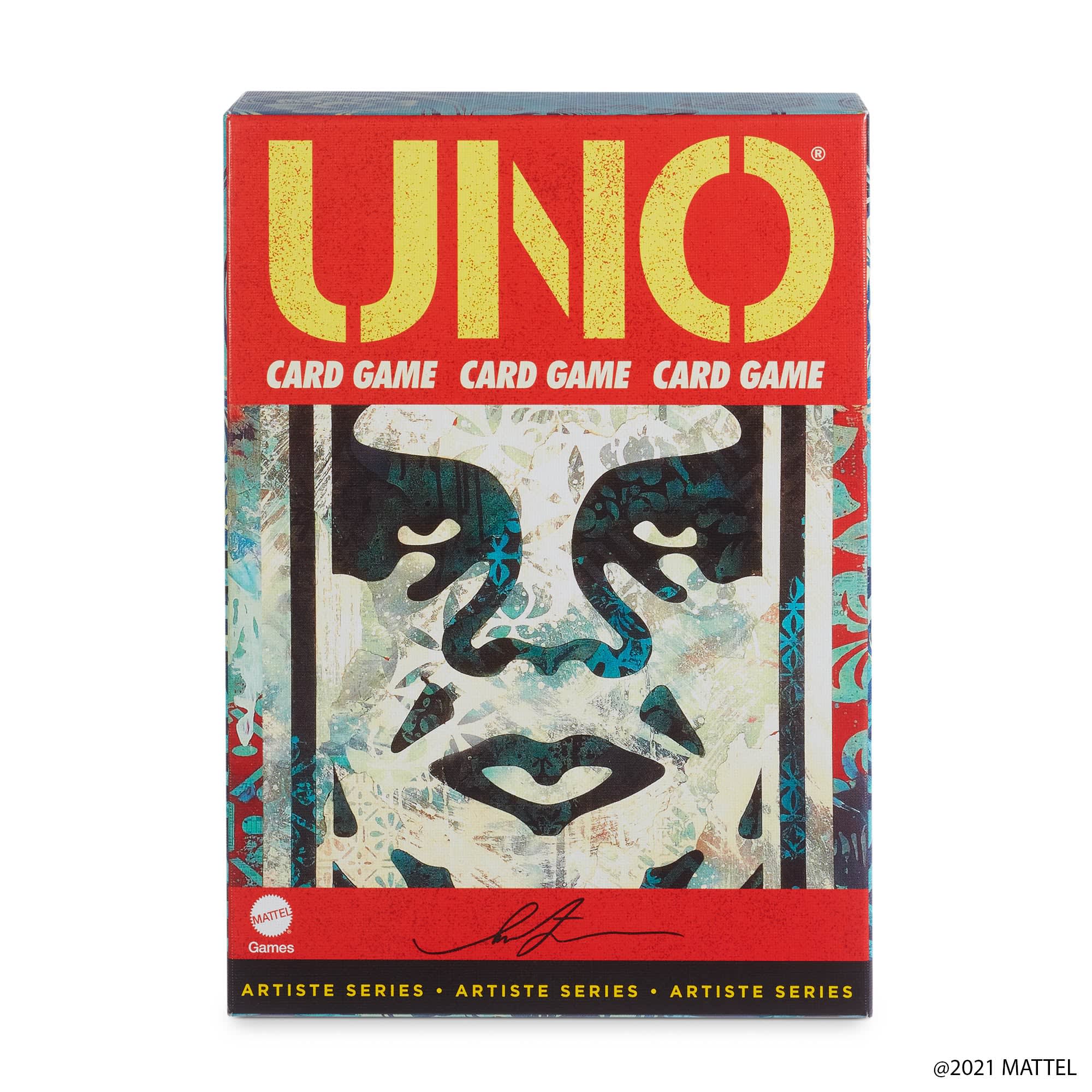 Mattel Creations UNO Artiste Shepard Fairey