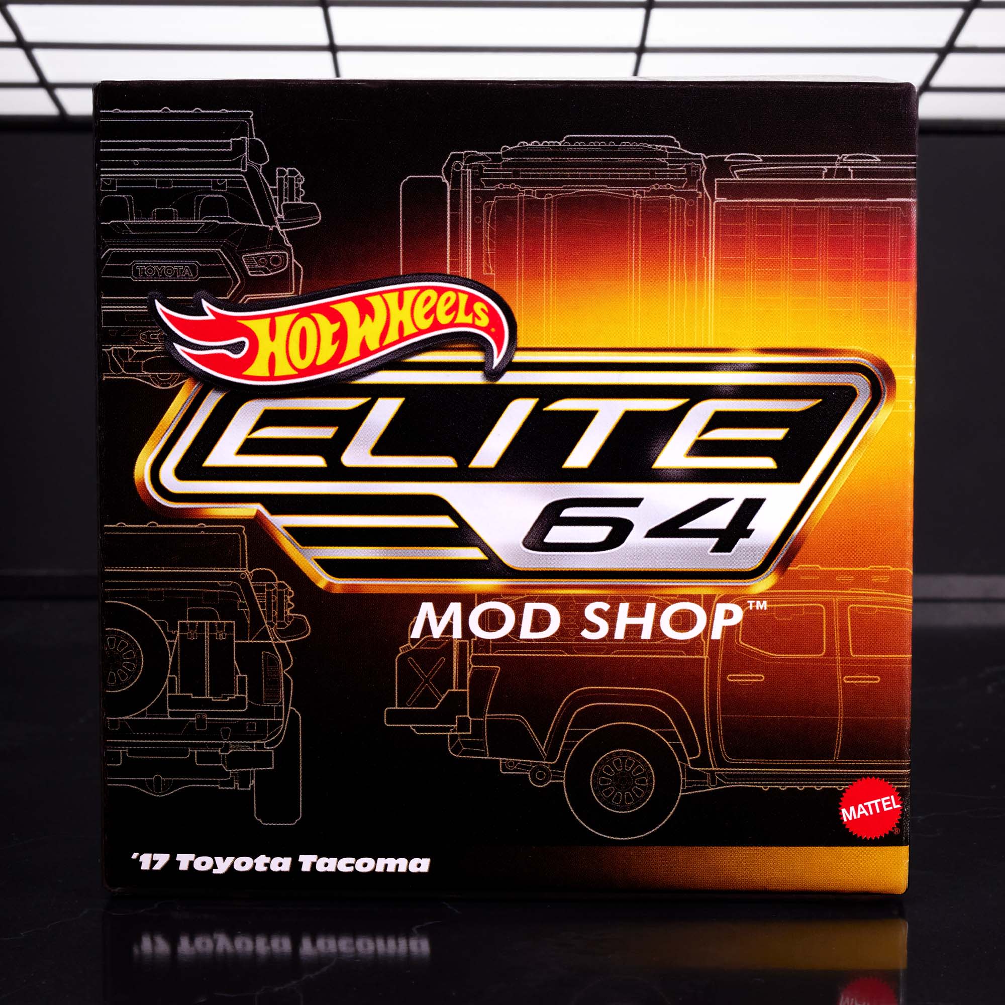 Mattel Creations Hot Wheels Elite 64 Mod Shop '17 Toyota Tacoma